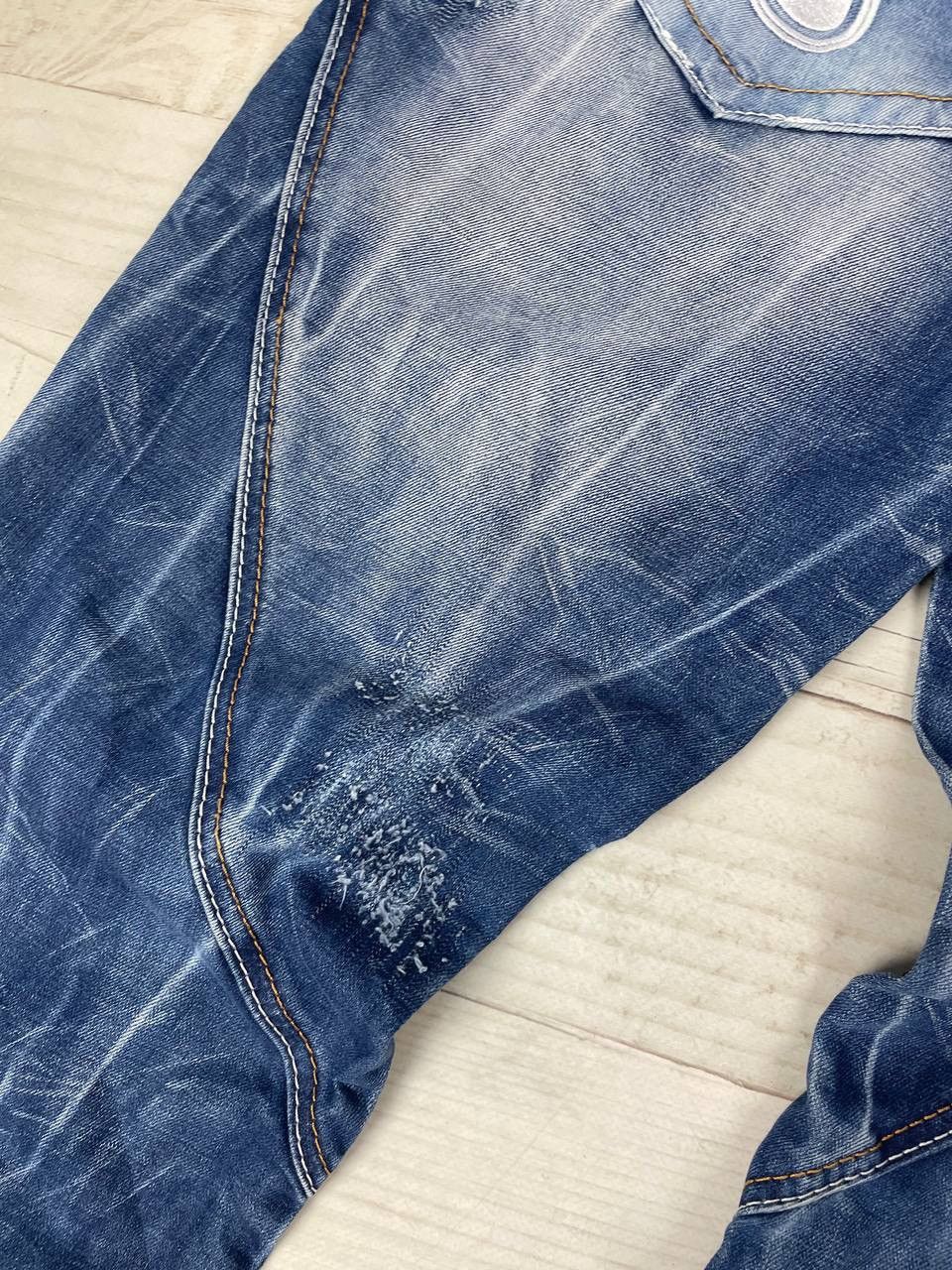 Japanese Brand Kosmo Lupo Denim Jeans Patchwork Multipockets Y2K Size US 36 / EU 52 - 20 Thumbnail