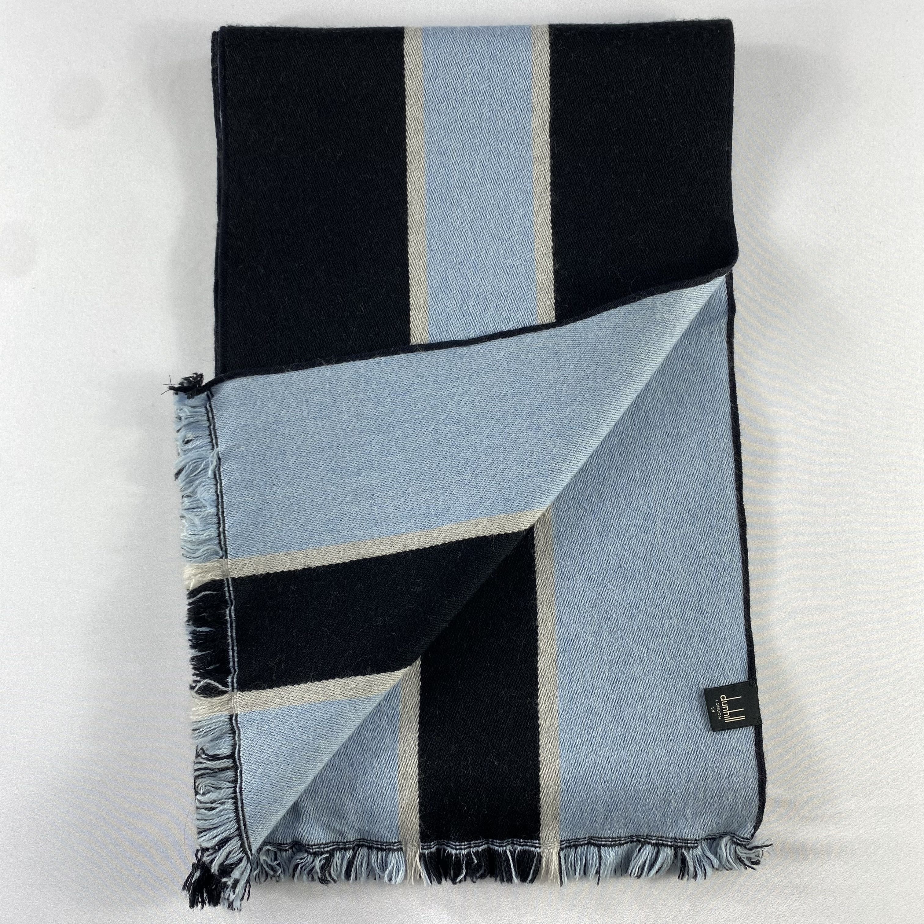 Alfred Dunhill Dunhill Scarf Neck Wrap Wool Muffler Size ONE SIZE - 4 Thumbnail
