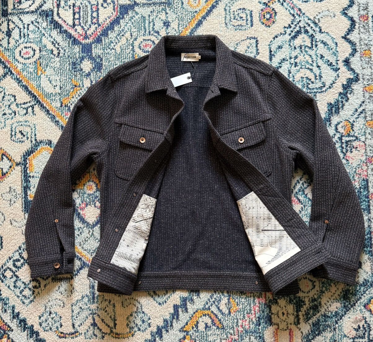 The long haul jacket in wool beach cloth new arrivals
