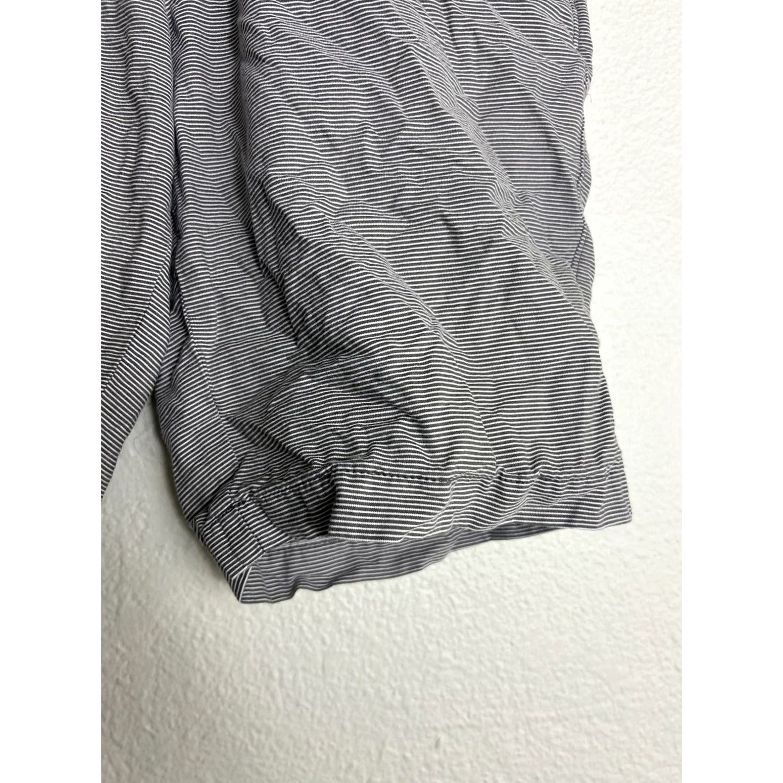 Banana Republic Banana Republic Cotton Shorts Blue White Striped 34 Men Regular 11" Chino Colorful 34x11 Size US 34 / EU 50 - 7 Thumbnail