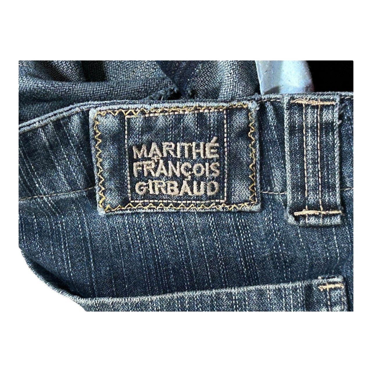 Marithe + Francois Girbaud Marithé Francois Girbaud Shuttle Jeans Size US 35 - 15 Thumbnail