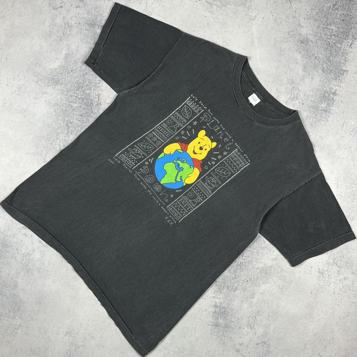 Disney Vintage Winnie Pooh y2k Disney cartoon tee 90’s Size US M / EU 48-50 / 2 - 1 Thumbnail