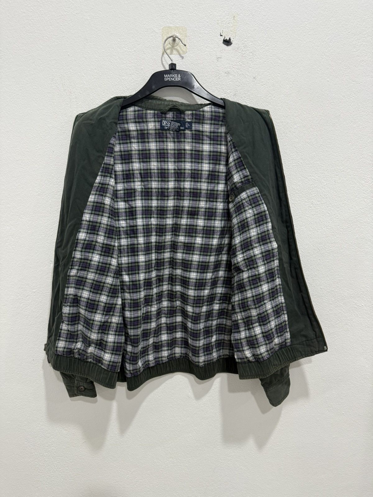 Ralph Lauren POLO RALPH LAUREN BOMBER JACKET PLAID INNER BOMBER STYLE Size US L / EU 52-54 / 3 - 9 Thumbnail