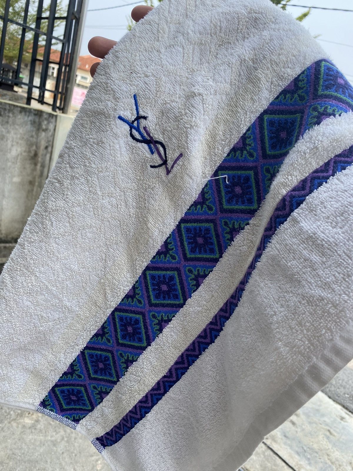 Vintage × Yves Saint Laurent YVES SAINT LAURENT TOWEL VERY RARE Size ONE SIZE - 4 Thumbnail