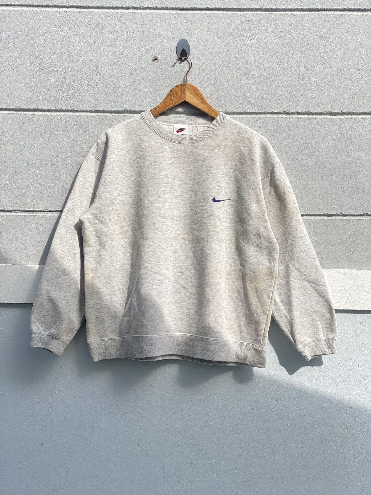 Nike 👌Vintage 90s Nike swoosh Size US L / EU 52-54 / 3 - 1 Thumbnail