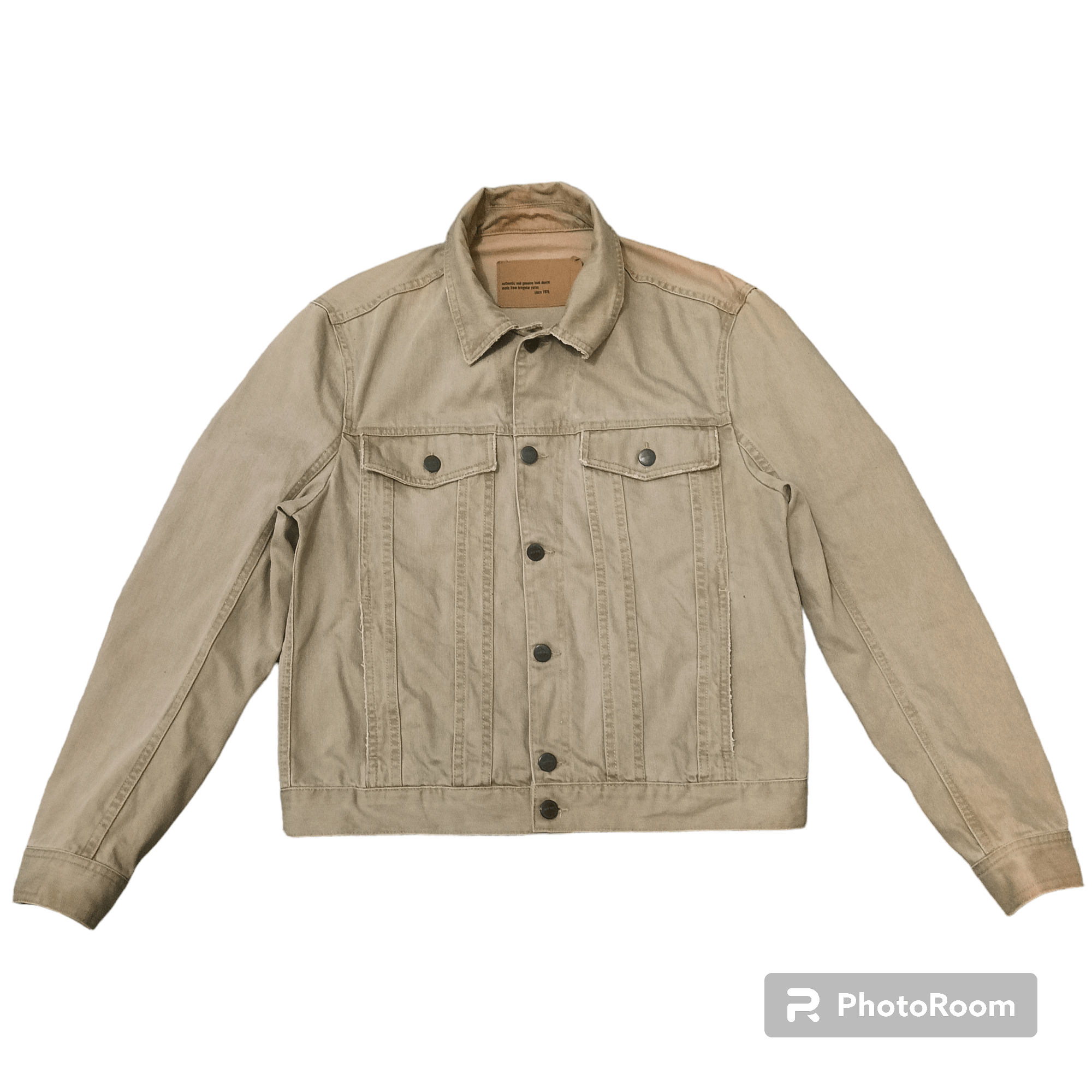 Zara Zara Distressed Denim Jacket Size US M / EU 48-50 / 2 - 1 Thumbnail