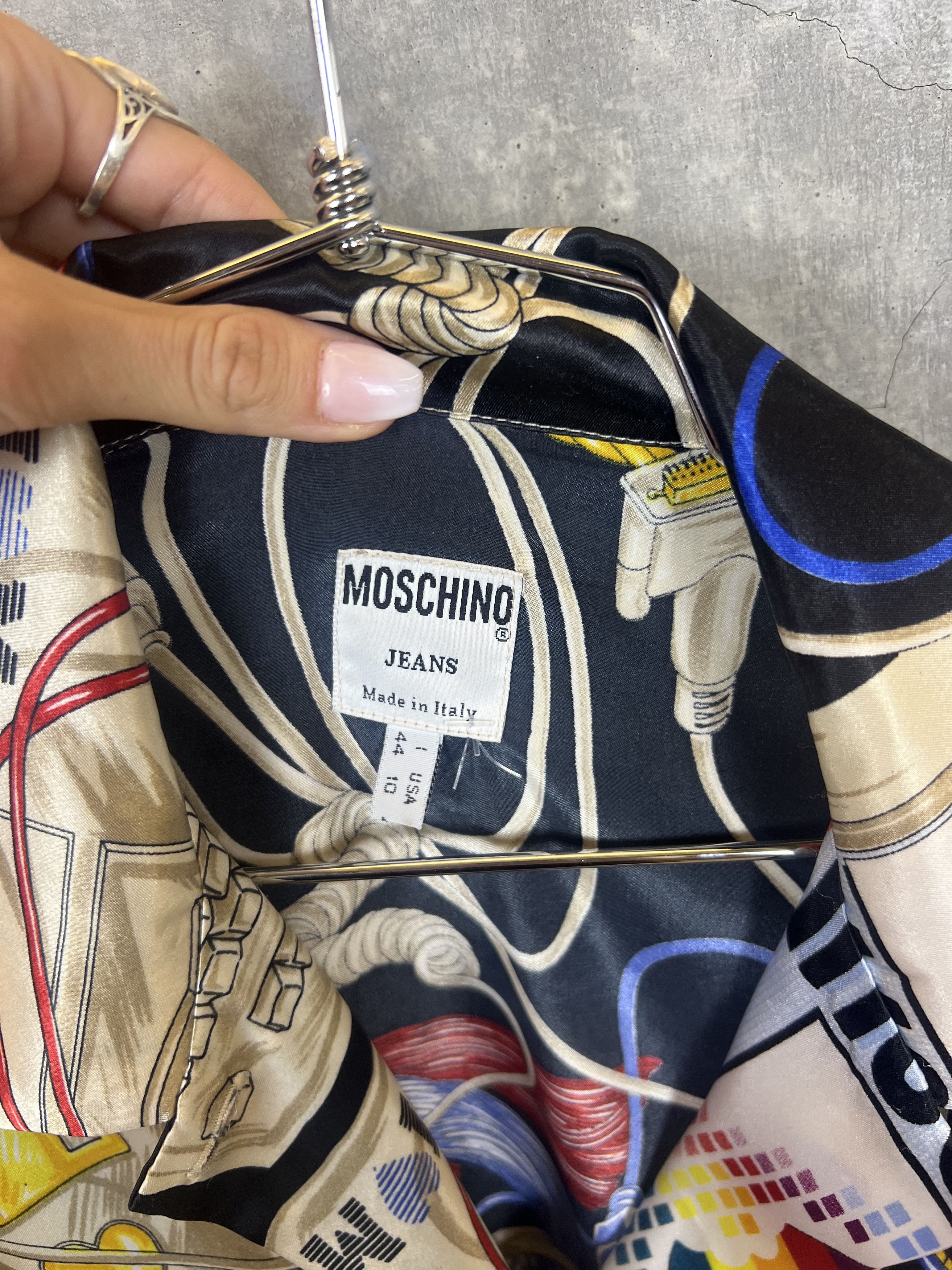 Moschino MOSCHINO VINTAGE APPLE COMPUTER SHIRT Size US S / EU 44-46 / 1 - 4 Thumbnail
