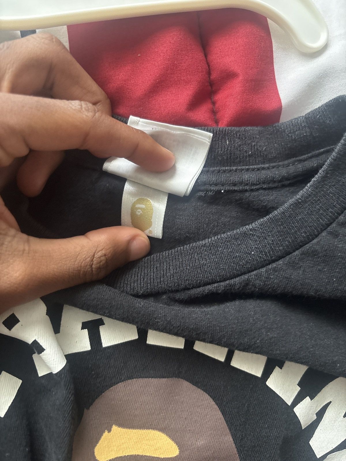 Bape Black Bape Shirt Size US S / EU 44-46 / 1 - 8 Thumbnail