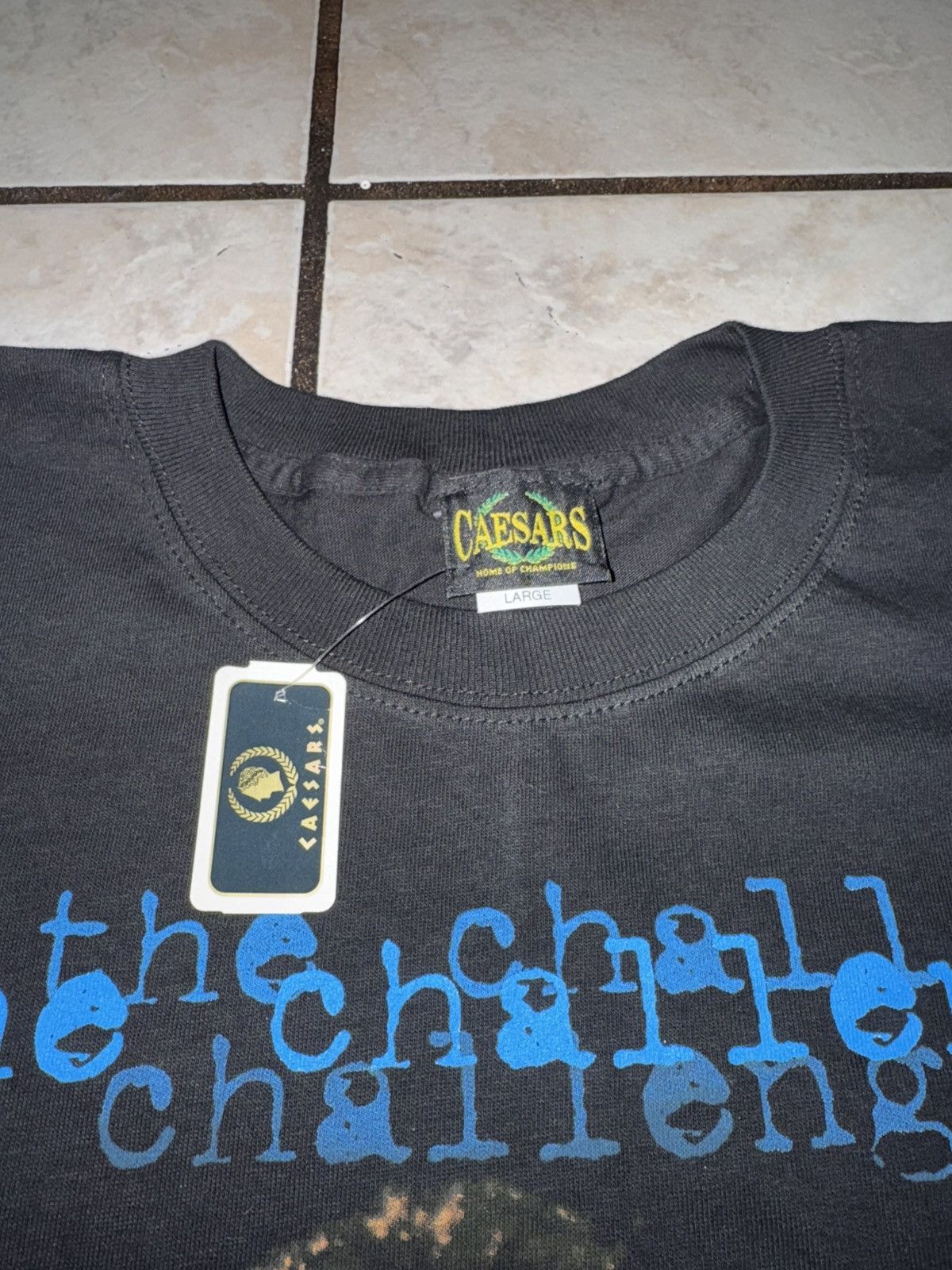 Other Oscar De La Hoya vintage promo shirt the challenger 1998 Size US L / EU 52-54 / 3 - 4 Thumbnail