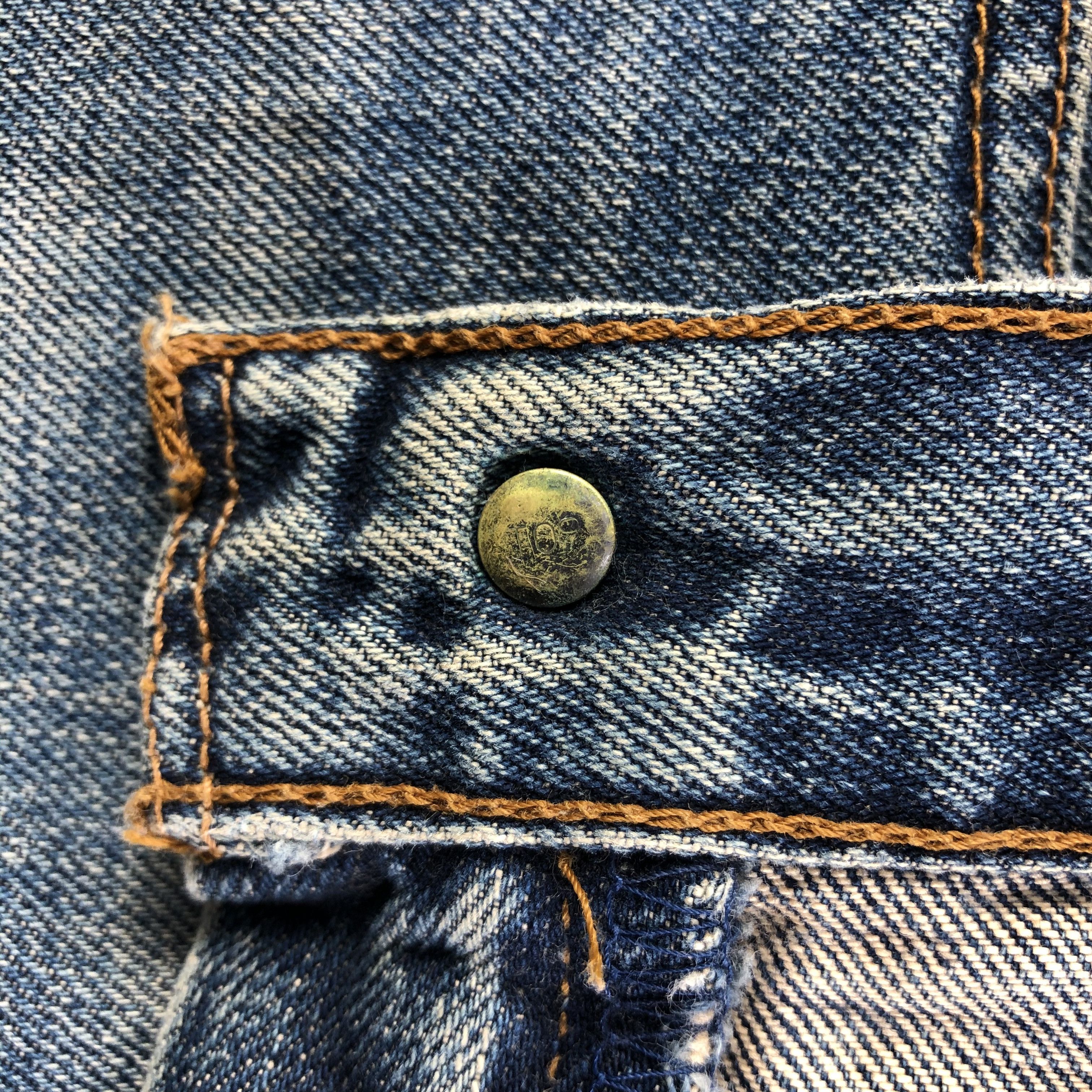 Levi's Vintage Levis 504 Jeans Rusty Distress Denim KJ1474 Size US 32 / EU 48 - 11 Thumbnail