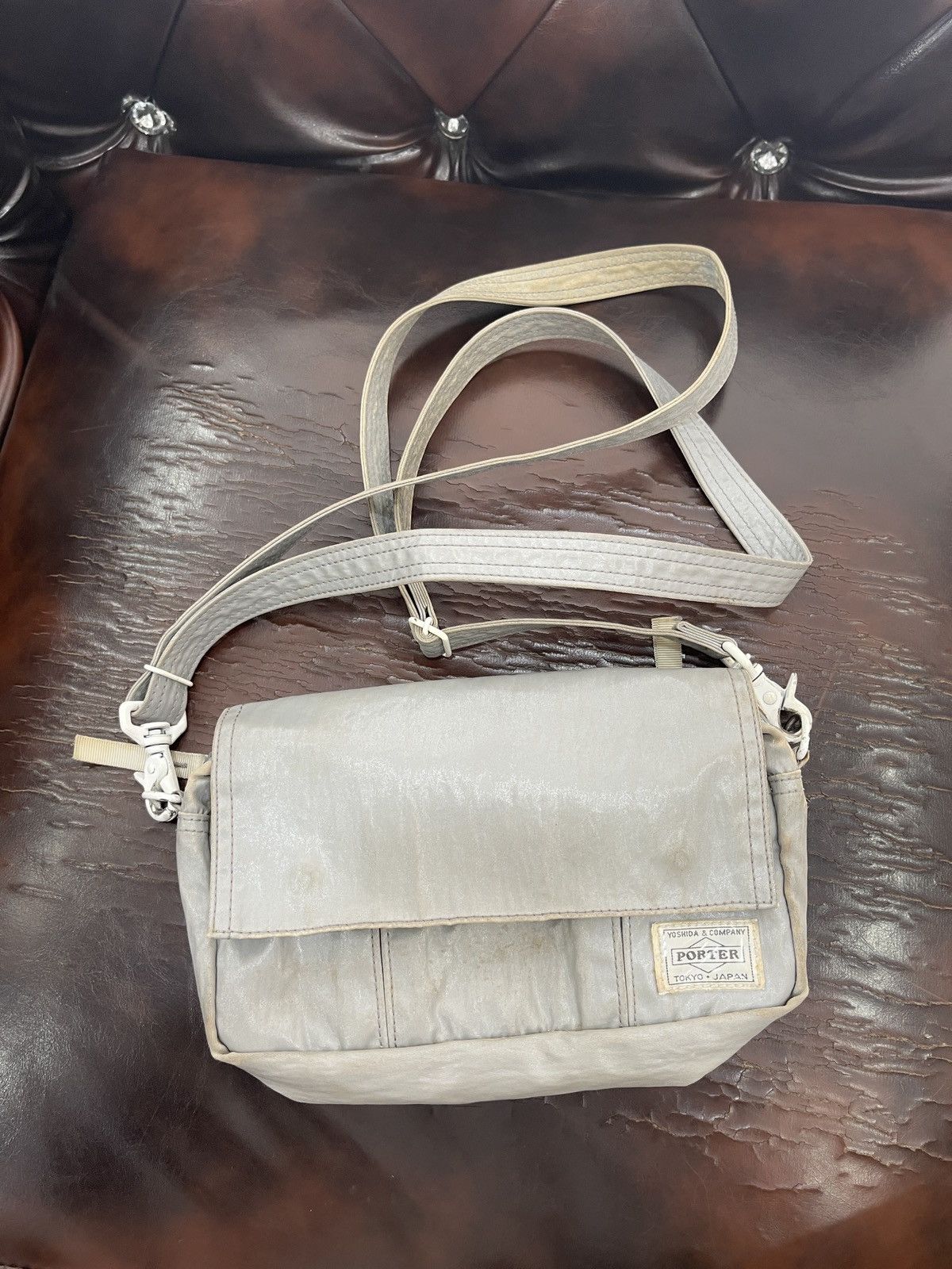 PORTER BY YOSHIDA KABAN NYLON CROSSBODY SLING BAG