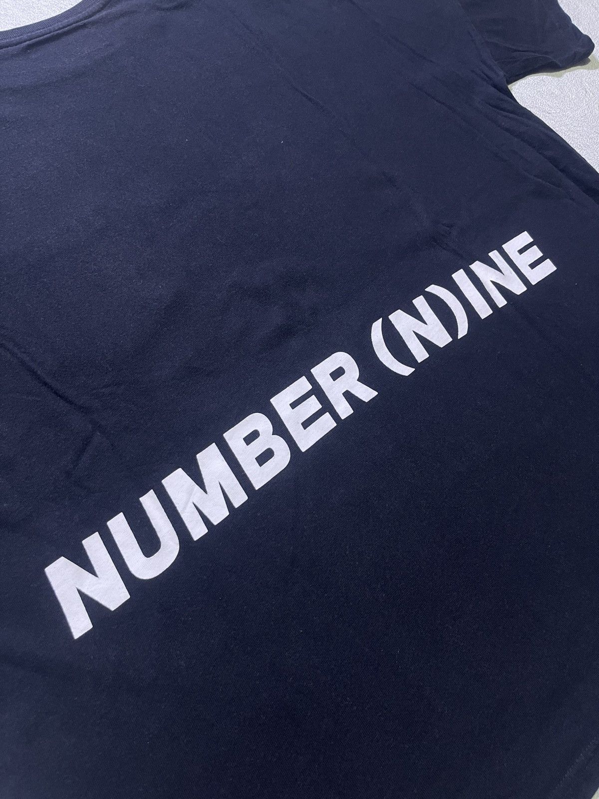 Number (N)ine NUMBER (N)INE short sleeve tshirt Size US XL / EU 56 / 4 - 3 Thumbnail