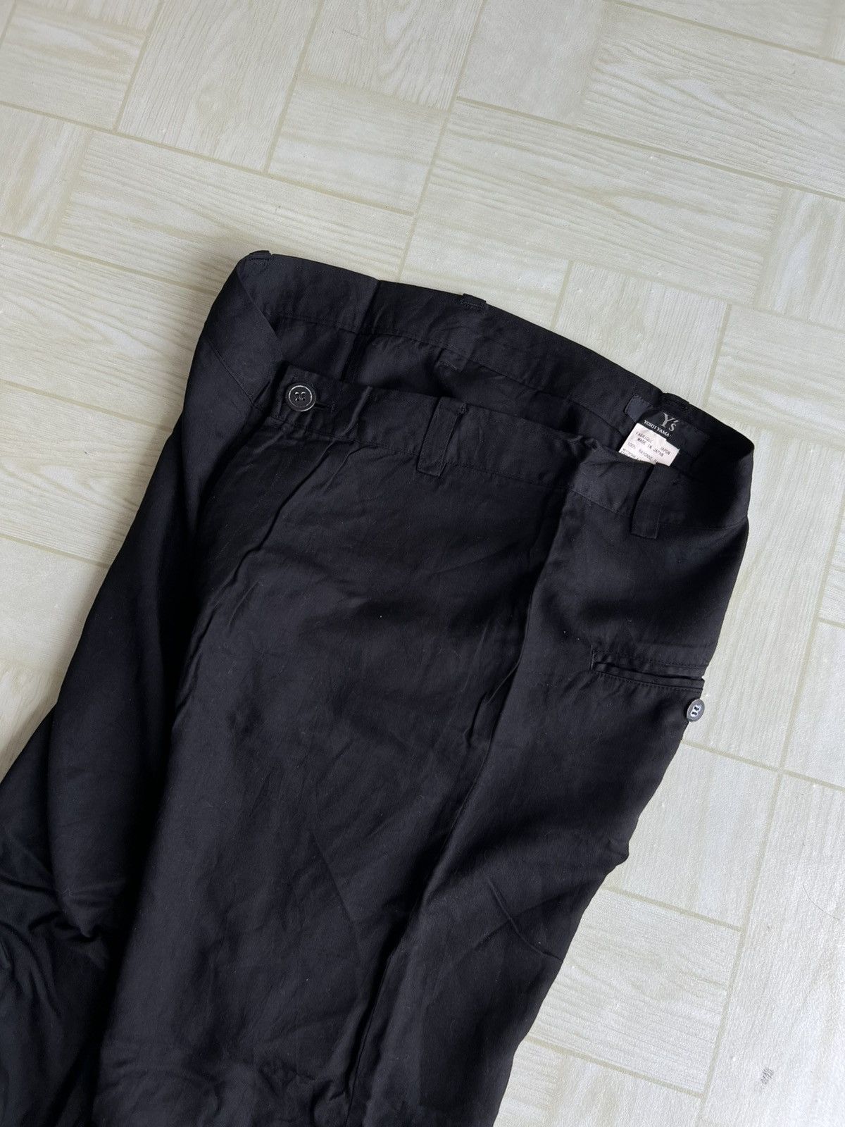 Yohji Yamamoto AW04 Yohji Yamamoto Rayon Gabardine 🎈Minimal Trousers Pants Size US 32 / EU 48 - 5 Thumbnail