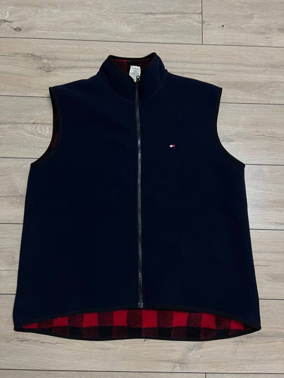 Tommy Hilfiger Tommy Hilfiger Reversible Fleece Vest Teddy Buffalo Size US XL / EU 56 / 4 - 7 Thumbnail