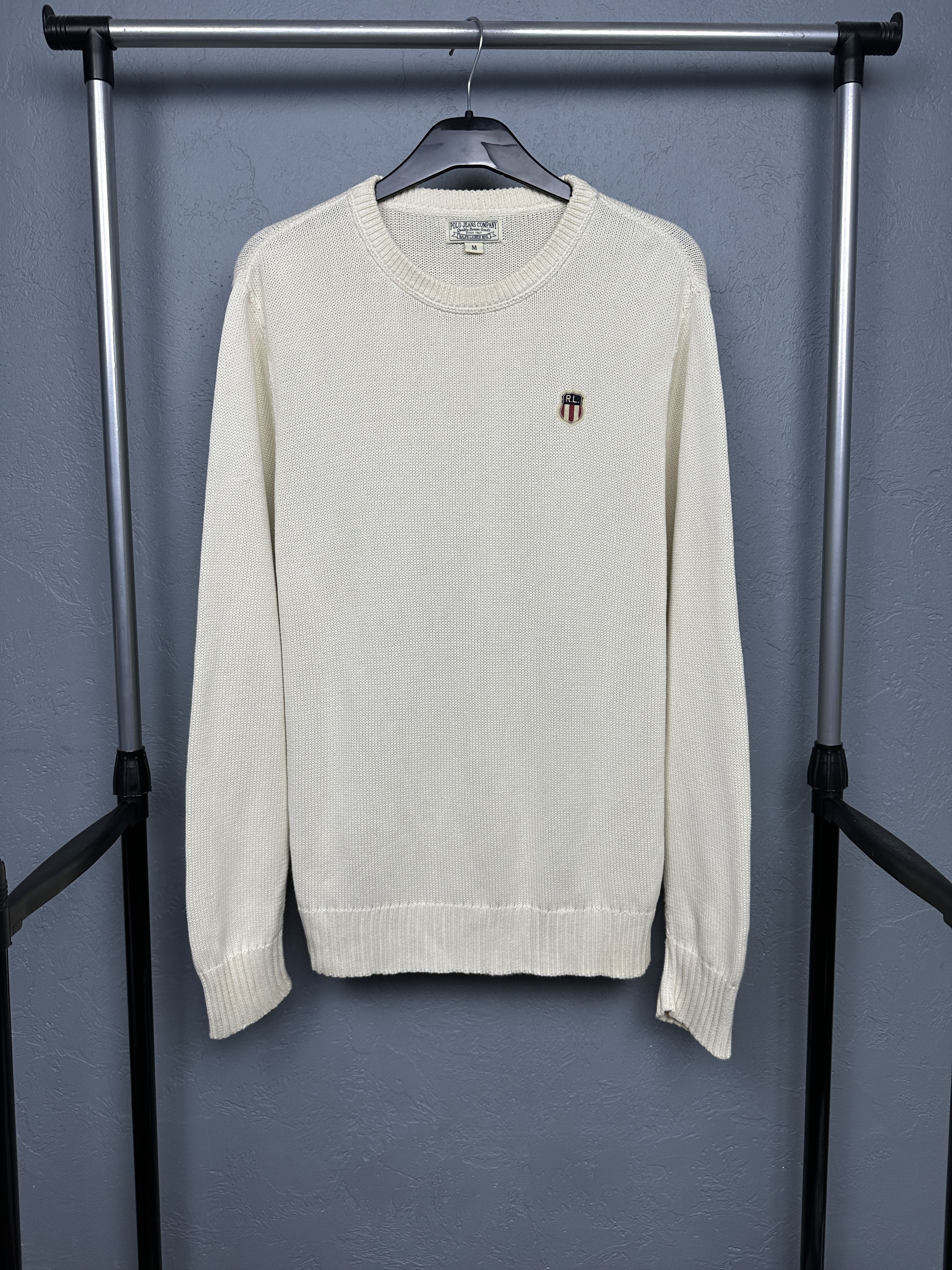 Polo Ralph Lauren Polo Jeans Company Ralph Lauren Vintage Mens Knit Sweater Size US M / EU 48-50 / 2 - 1 Thumbnail
