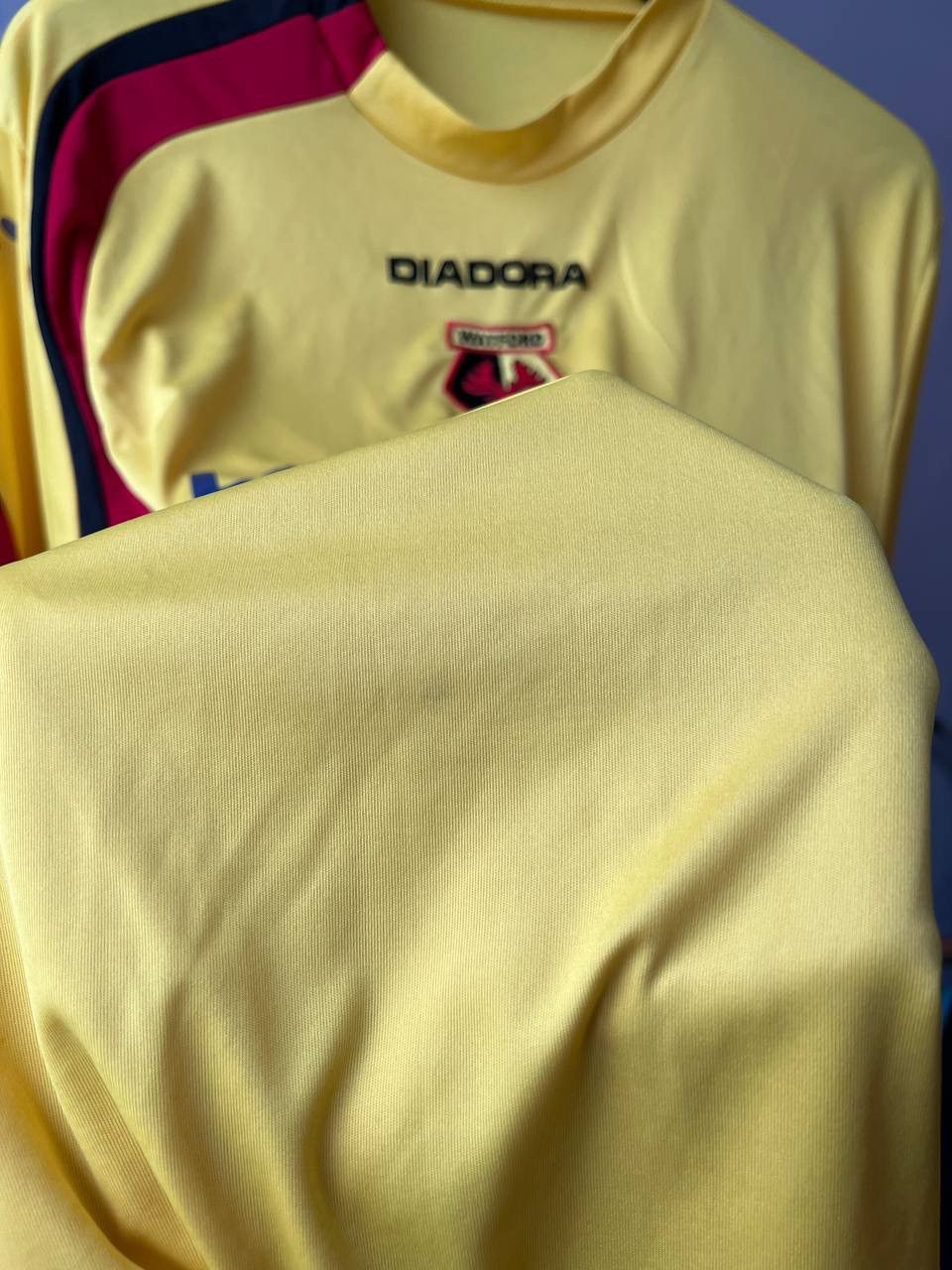 Diadora 2006/07 WATFORD FC HOME SOCCER JERSEY FOOTBALL SHIRT DIADORA Size US L / EU 52-54 / 3 - 9 Thumbnail
