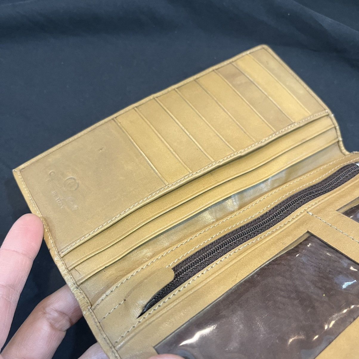 Gucci Vintage Gucci Striped Wallet Size ONE SIZE - 7 Thumbnail