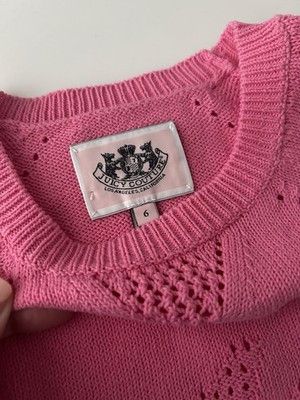 Juicy Couture RRP US$88 *NEW* Juicy Couture Pink Palm Tree Crewneck top Size ONE SIZE - 3 Thumbnail
