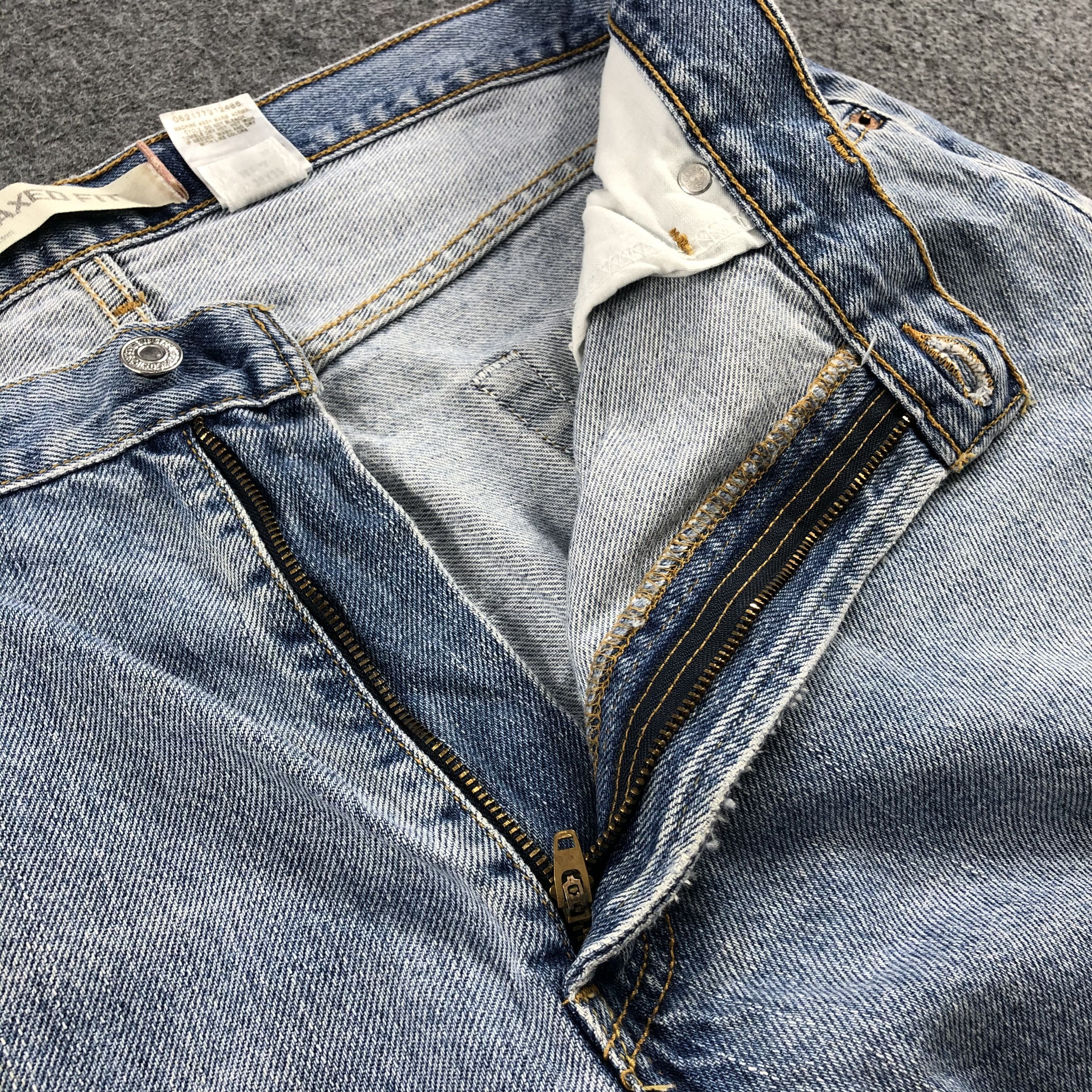 Levi's Vintage Blue Wash Levis 550 Jeans-J1619 Size US 36 / EU 52 - 8 Thumbnail
