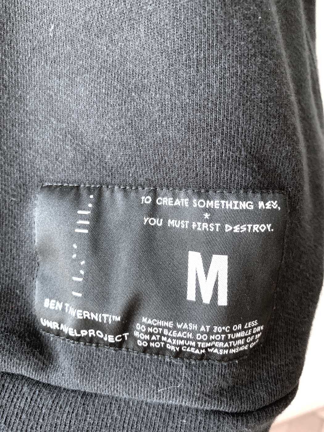 Ben Taverniti Unravel Project Reversible Logo Hoodie SZ M Size US M / EU 48-50 / 2 - 3 Thumbnail