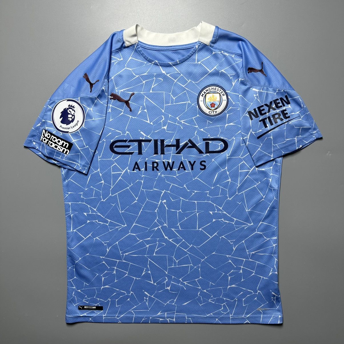 Puma MAN CITY PUMA 2020/2021 FOOTBALL HOME JERSEY #17 DE BRUYNE Size US M / EU 48-50 / 2 - 2 Thumbnail