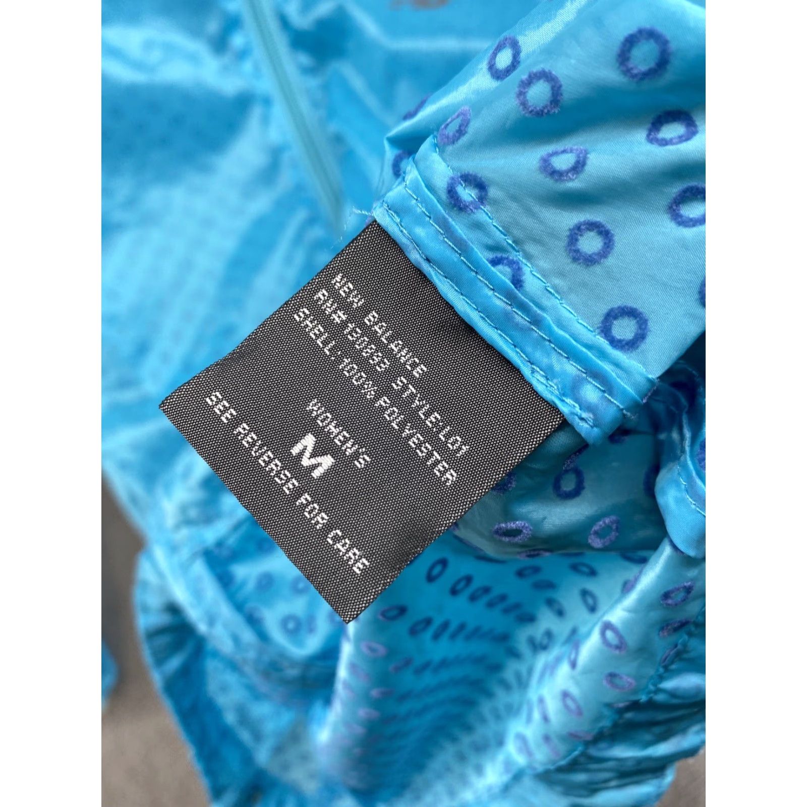 New Balance New Balance Windbreaker Jacket Women’s Lightweight Packable Eyelet Full Zip SZ M Blue Size M / US 6-8 / IT 42-44 - 3 Thumbnail