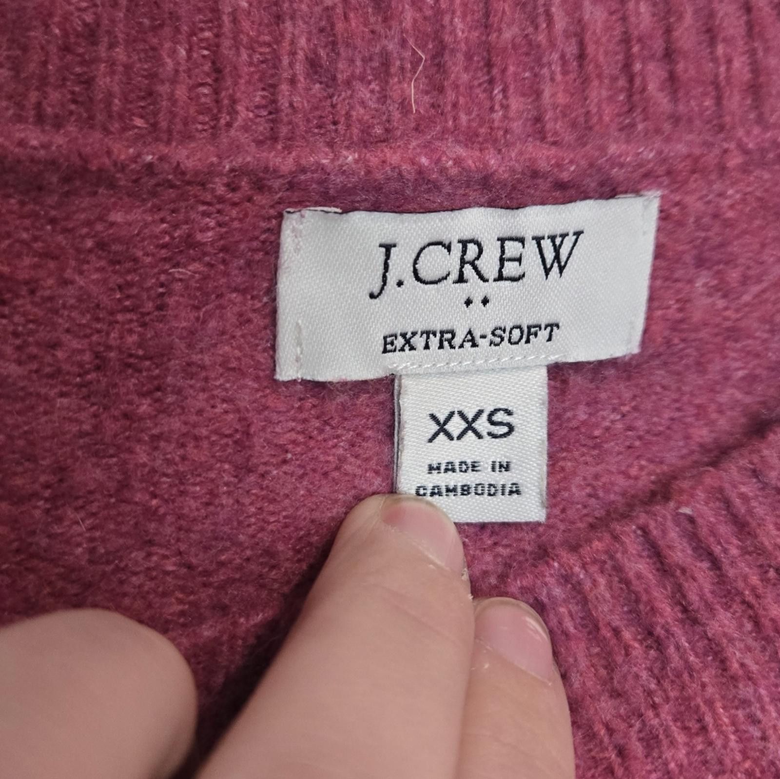 J.Crew J Crew Sweater In Extra Soft Yarn Size XXS / US 00 / IT 34 - 2 Thumbnail