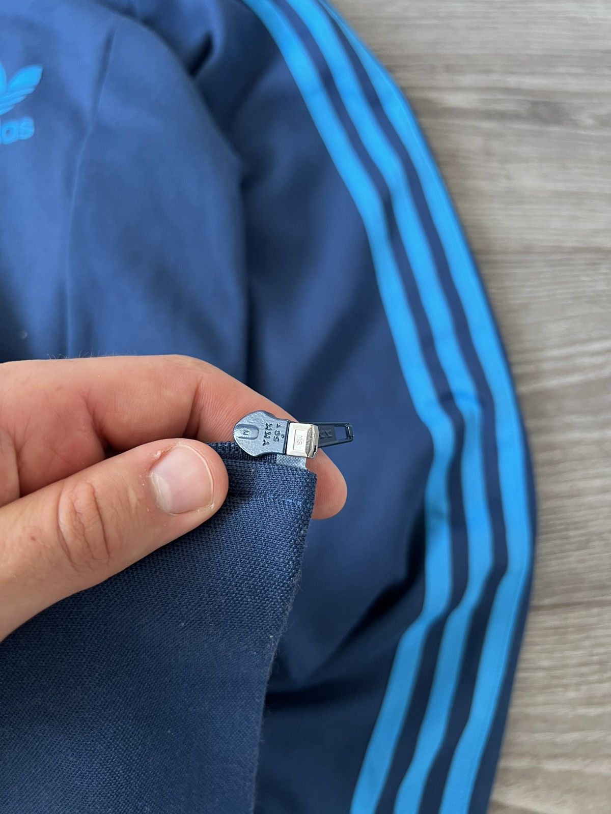 Adidas Vintage Adidas 2004 Football Blockcore Olympic Zip Jacket Size US L / EU 52-54 / 3 - 15 Thumbnail
