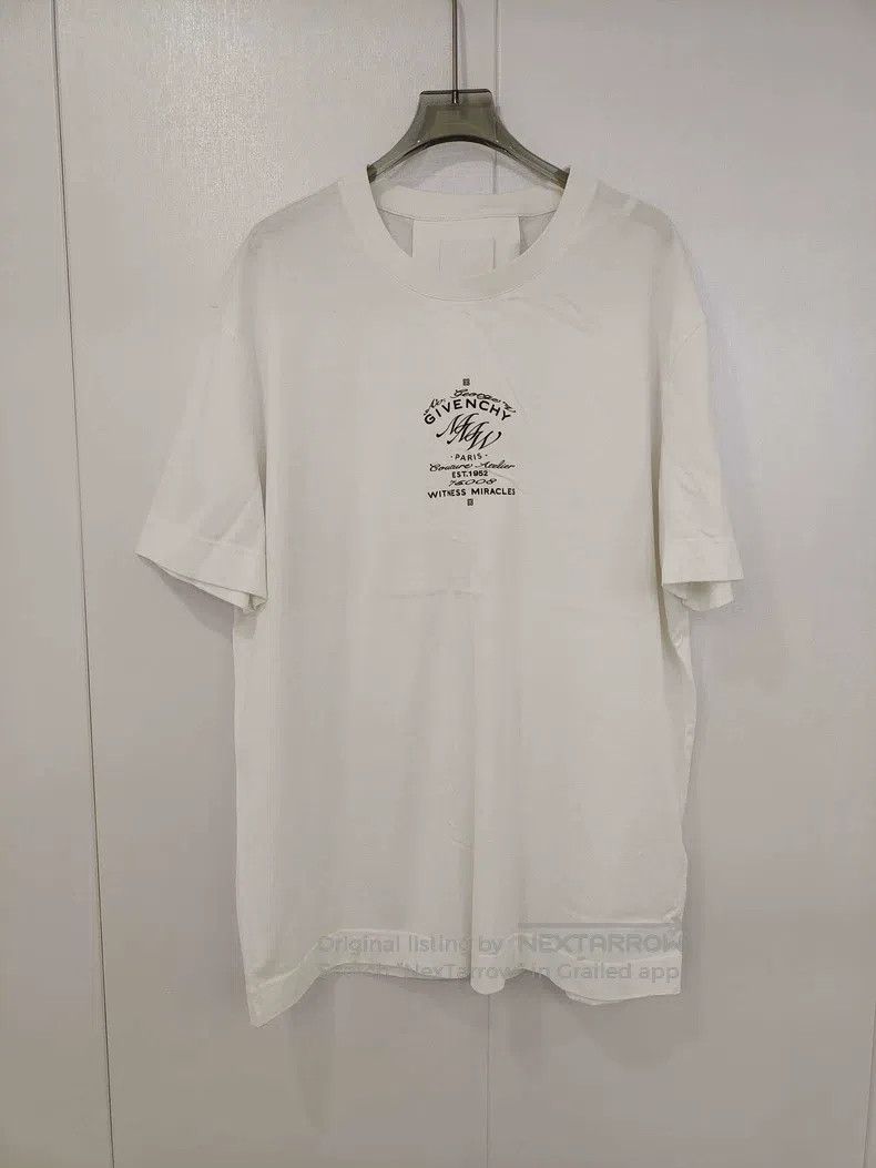 Givenchy Givenchy SizeXXXL Logo Lettering Printed Short Sleeve T-Shi Size US M / EU 48-50 / 2 - 1 Thumbnail