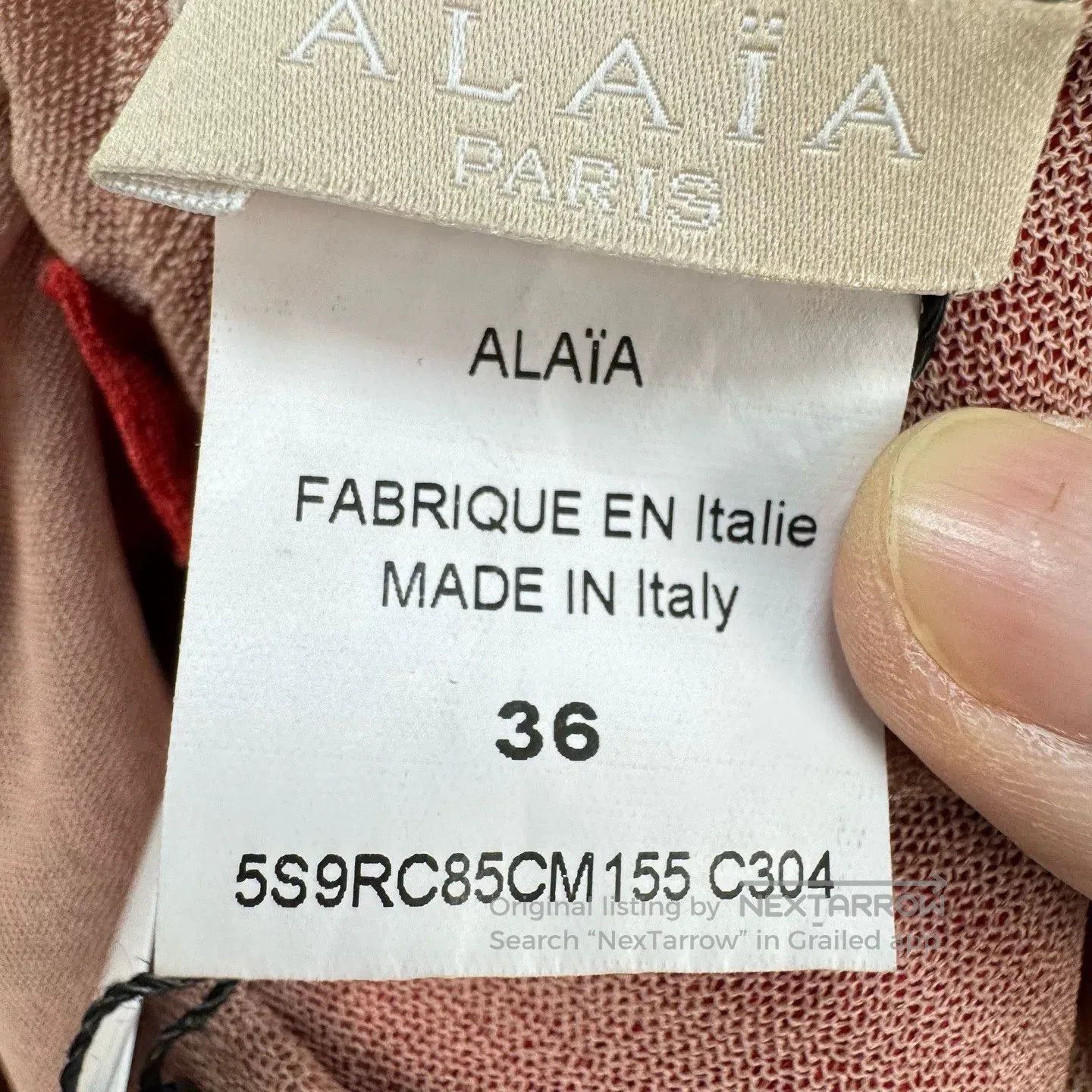 Alaia Alaia Hollow Hem Ruffled Dress. Size XS / US 0-2 / IT 36-38 - 6 Thumbnail