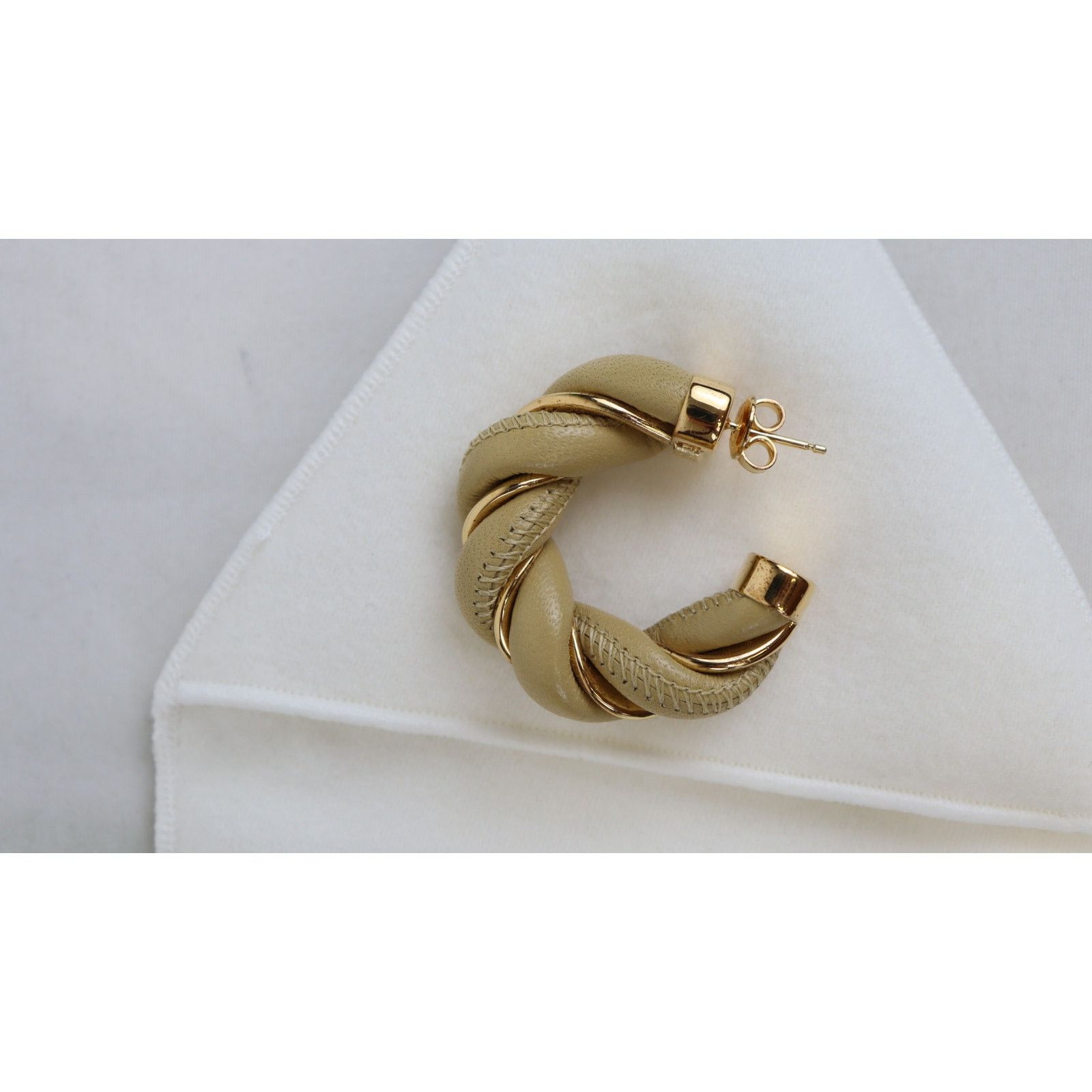 Bottega Veneta o1rshd1 Size: OS / Women's Earrings in Golden/Beige Size ONE SIZE - 3 Thumbnail
