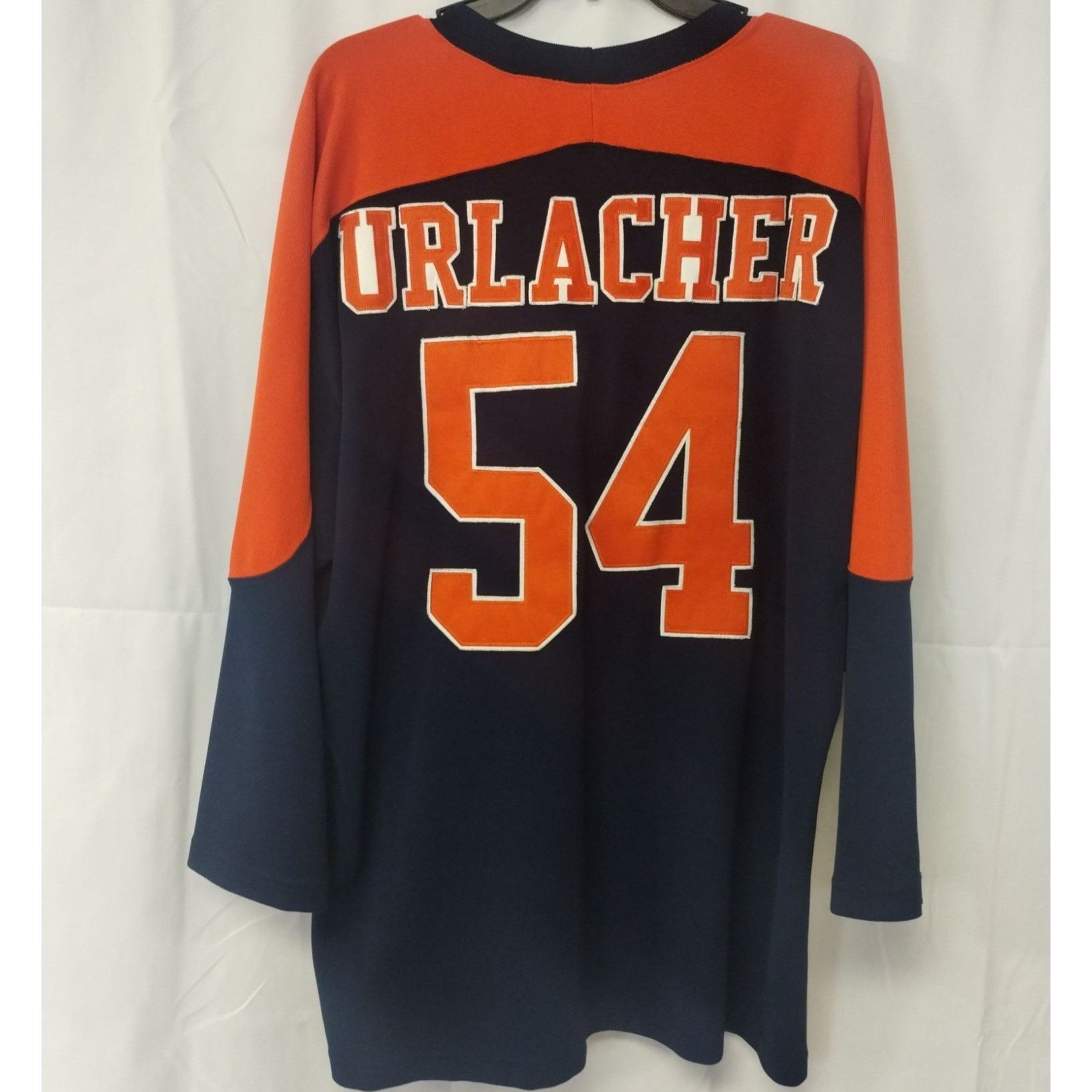 NFL NFL Men's Blue Chicago Bears #54 Brian Urlacher Jersey Sz XX Size US XXL / EU 58 / 5 - 2 Thumbnail