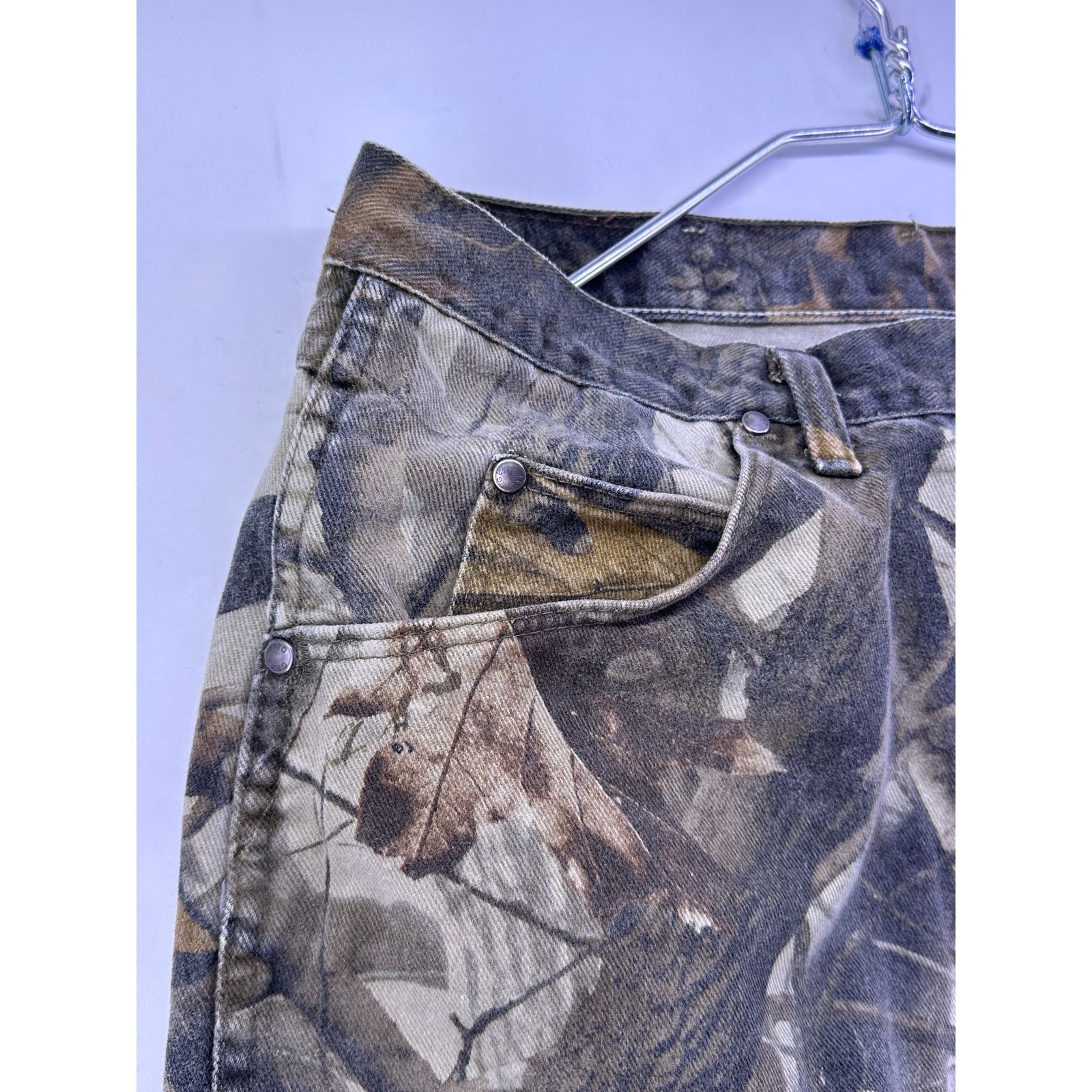Mossy Oaks Mossy Oak Pro Gear By Wrangler Camo Jeans Size 34x30 Size US 34 / EU 50 - 6 Thumbnail