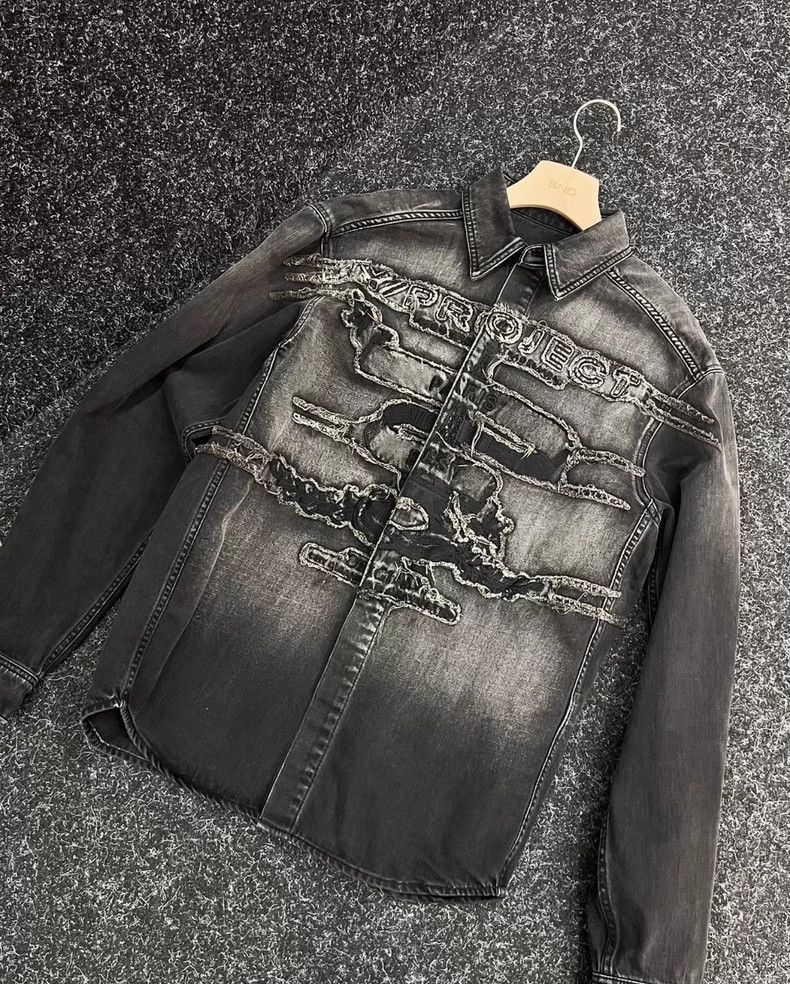 Y/Project Y/Project 23FW Embroidered Denim Jacket - dmc Size US S / EU 44-46 / 1 - 1 Thumbnail
