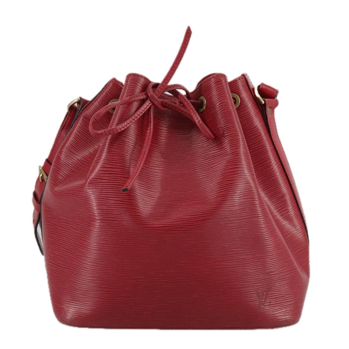 Louis Vuitton Petit Noé Red Leather Shoulder Bag (Pre-Owned) Size ONE SIZE - 1 Thumbnail