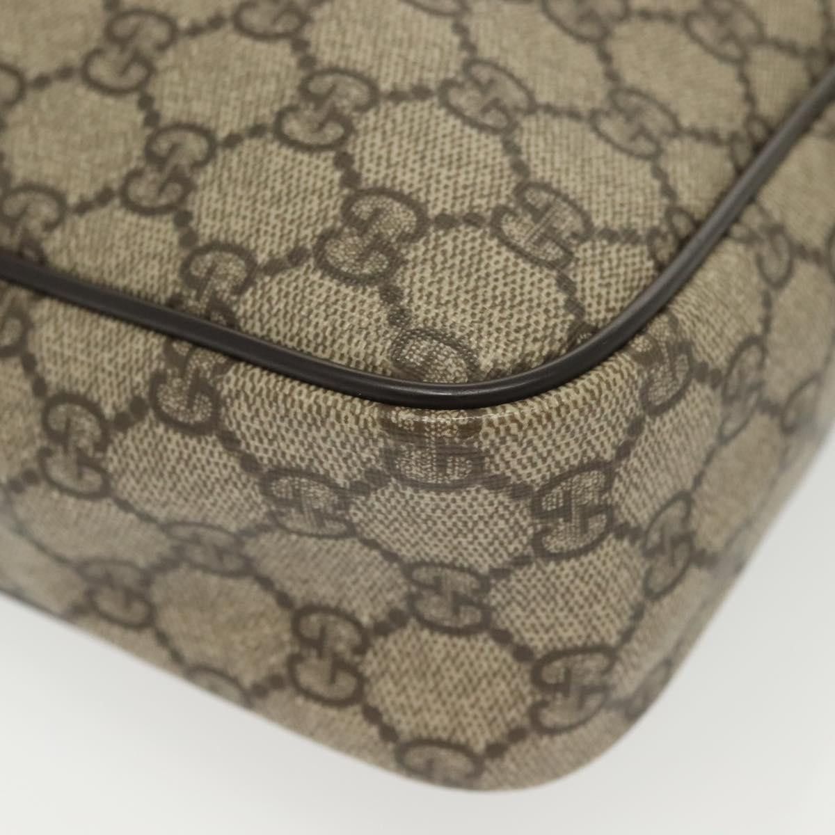 Gucci GUCCI GG Supreme Shoulder Bag Pvc Beige Gold Size ONE SIZE - 12 Thumbnail