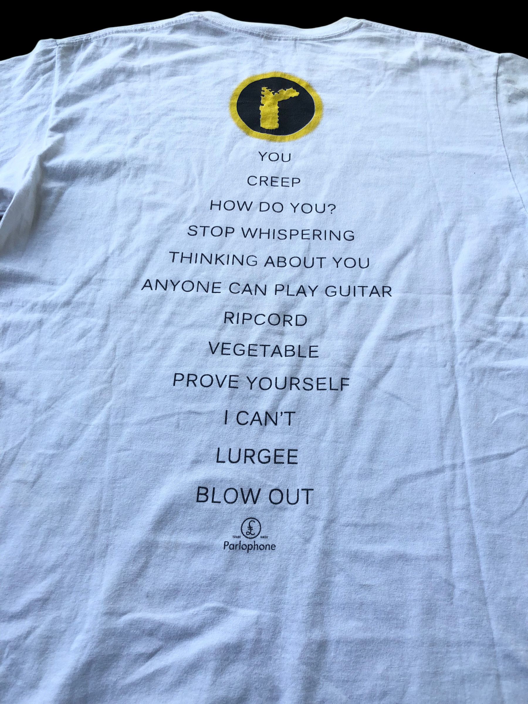 Band Tees 🔥Vintage RADIOHEAD Pablo Honey Promo Band T-Shirt Brit Pop Size US M / EU 48-50 / 2 - 6 Thumbnail