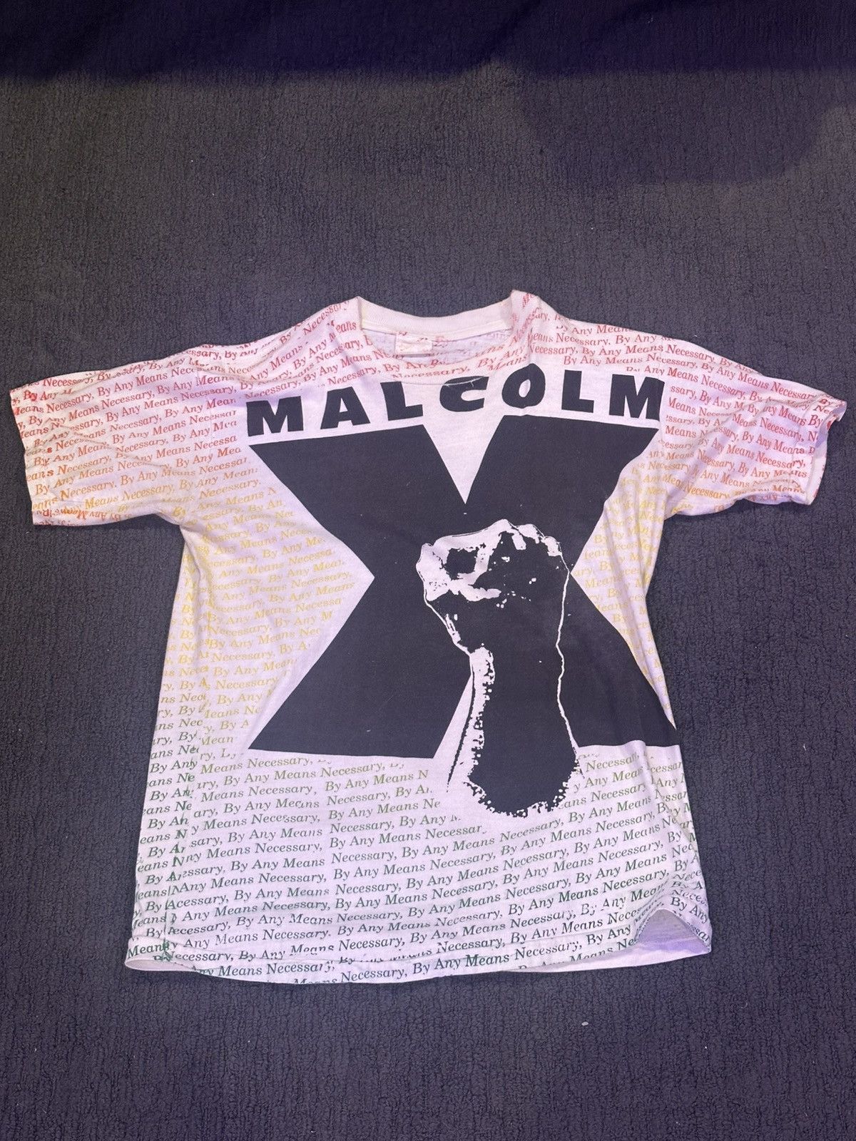 Other **VINTAGE** Malcolm X Tee Size US M / EU 48-50 / 2 - 5 Thumbnail