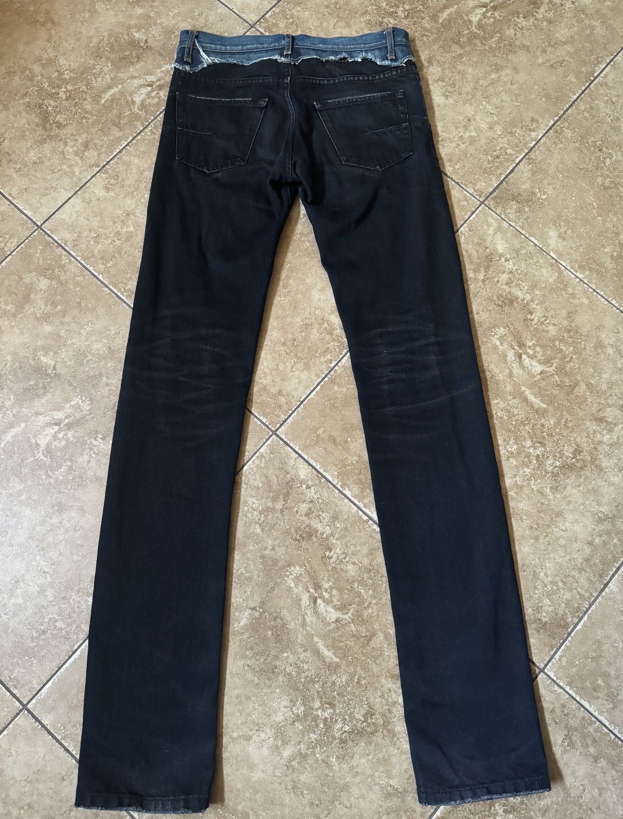 Dior × Hedi Slimane Dior Homme AW06 Cummerbund Jeans | Grailed