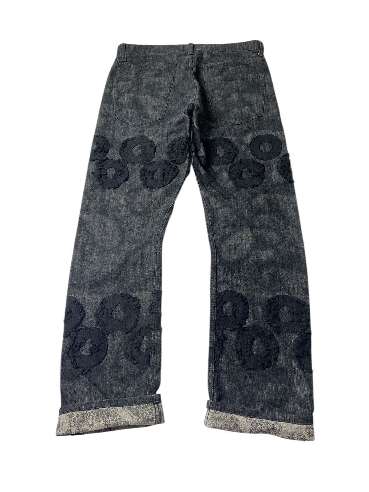 Issey Miyake SS11 ISSEY MIYAKE MEN APOC PAISLEY JACQUARD DONUT PATCHWORK Size US 32 / EU 48 - 3 Thumbnail