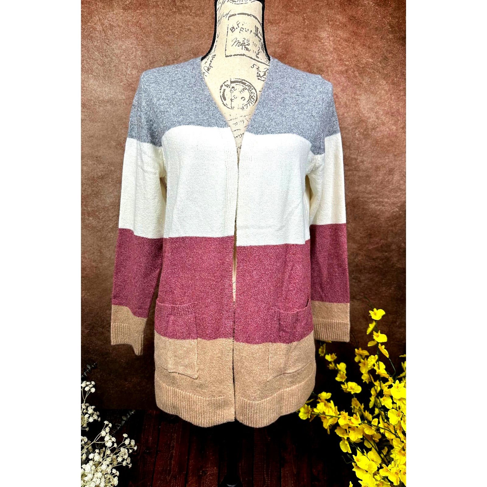 Other Market & Spruce Danny 2 Pocket Cardigan L Size L / US 10 / IT 46 - 2 Thumbnail