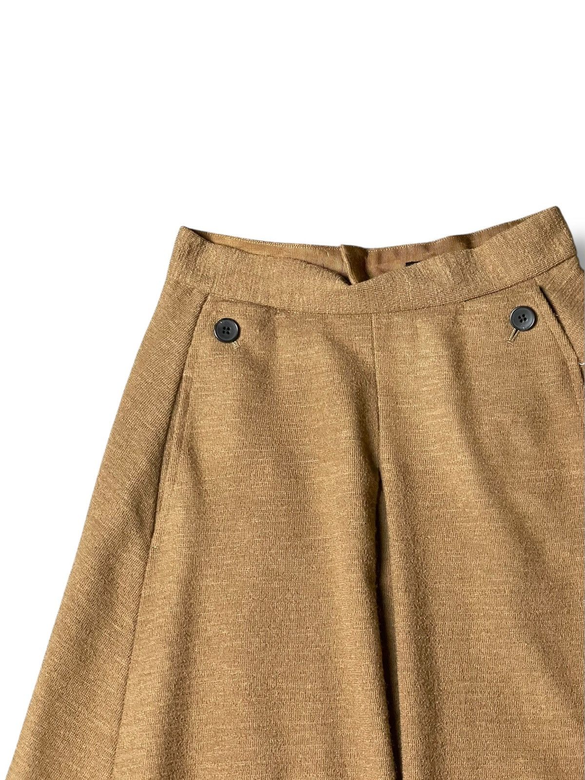Japanese Brand × Vintage INED Japanese Brand Wool MIDI Skirt (93) Size 24" / US 00 / IT 34 - 4 Thumbnail