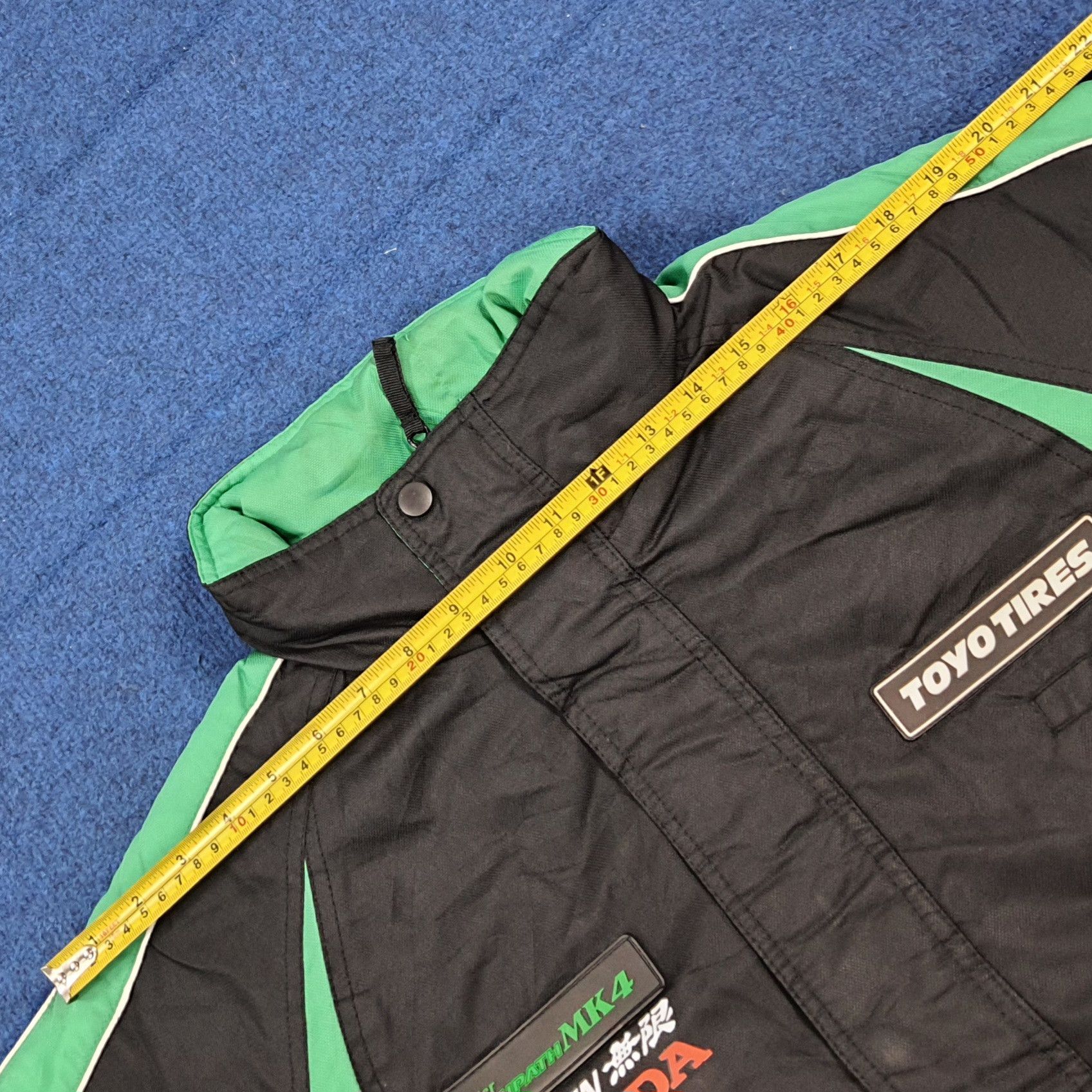 Japanese Brand Vintage ToyoTyres Honda Mugen Racing Jacket C304N14 Size US L / EU 52-54 / 3 - 11 Thumbnail