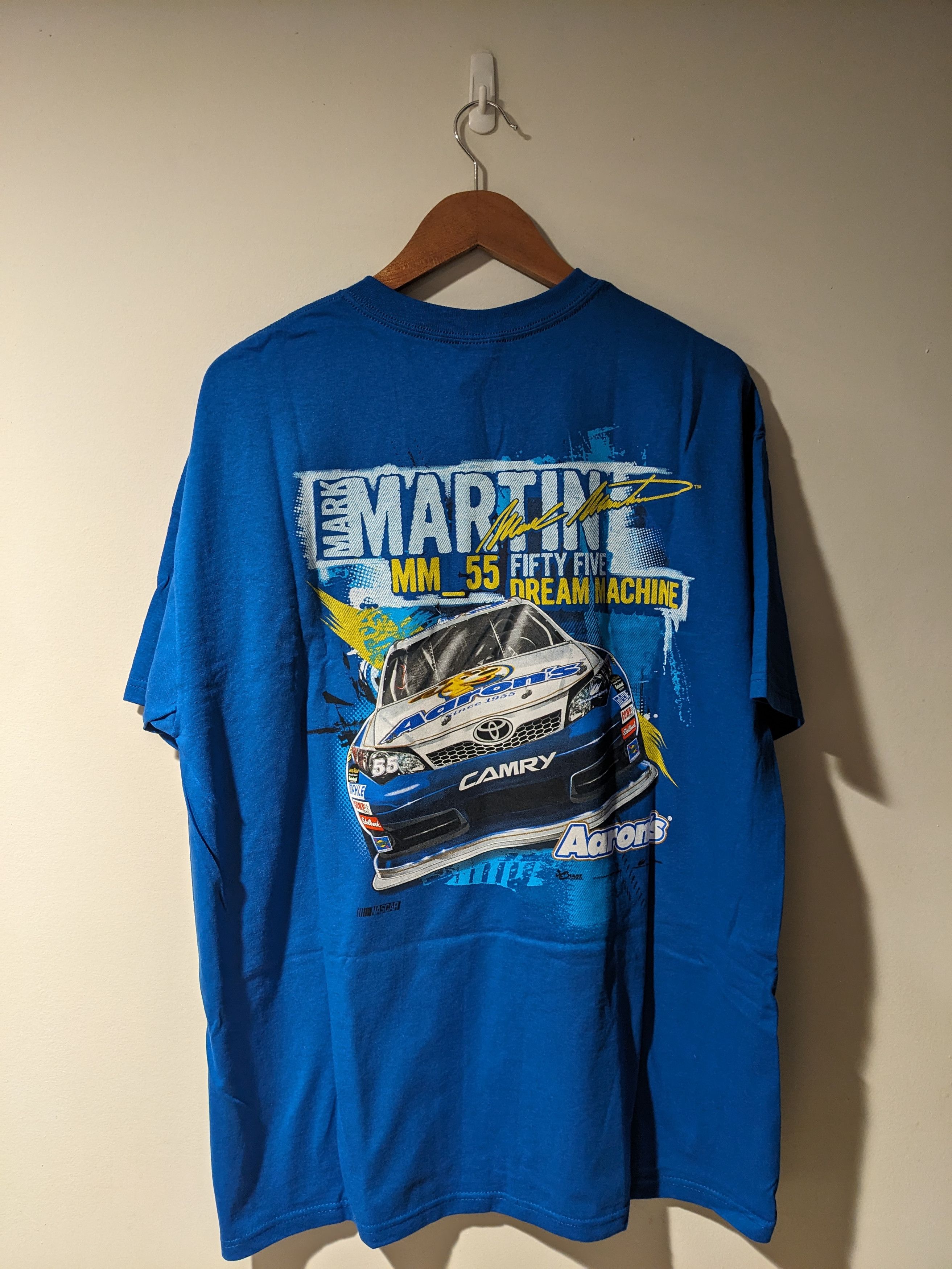 Chase Authentics × NASCAR × Vintage Vintage Y2K Mark Martin Nascar Chase Authentic T-Shirt Size US XL / EU 56 / 4 - 1 Thumbnail