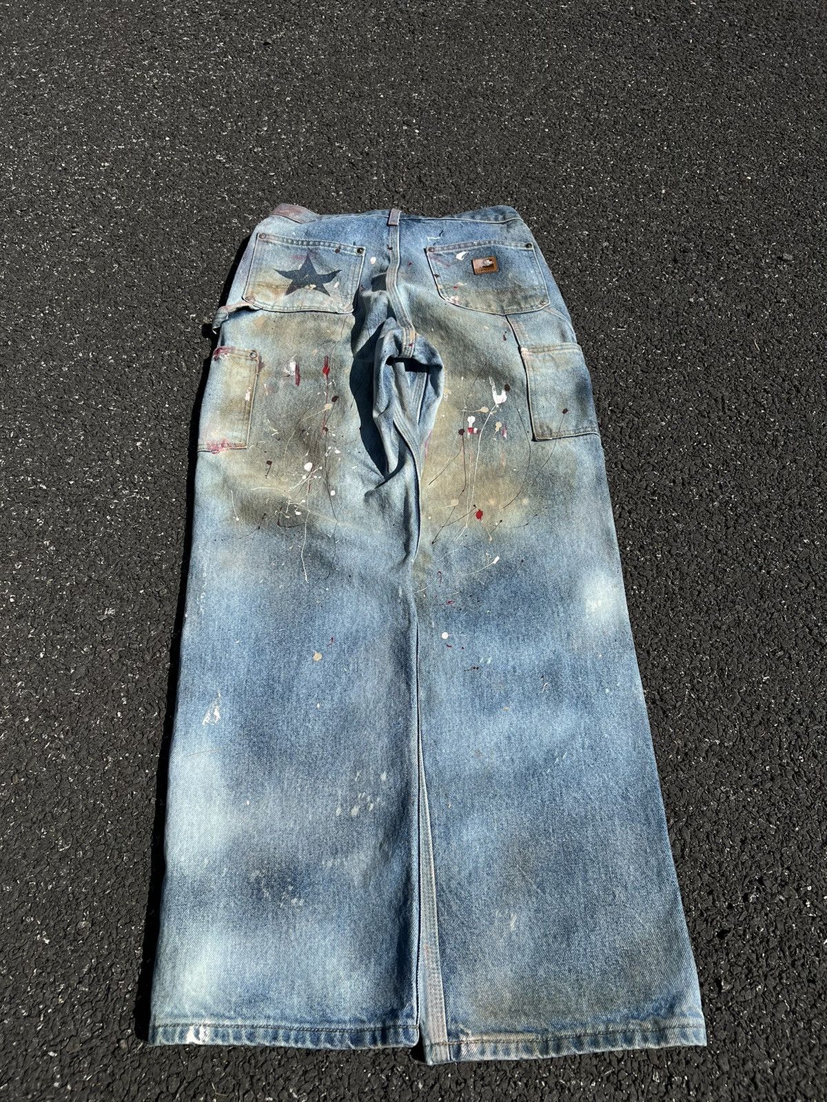 Carhartt Mud Wash Splatter Carhartt Double Knee Size US 30 / EU 46 - 4 Thumbnail