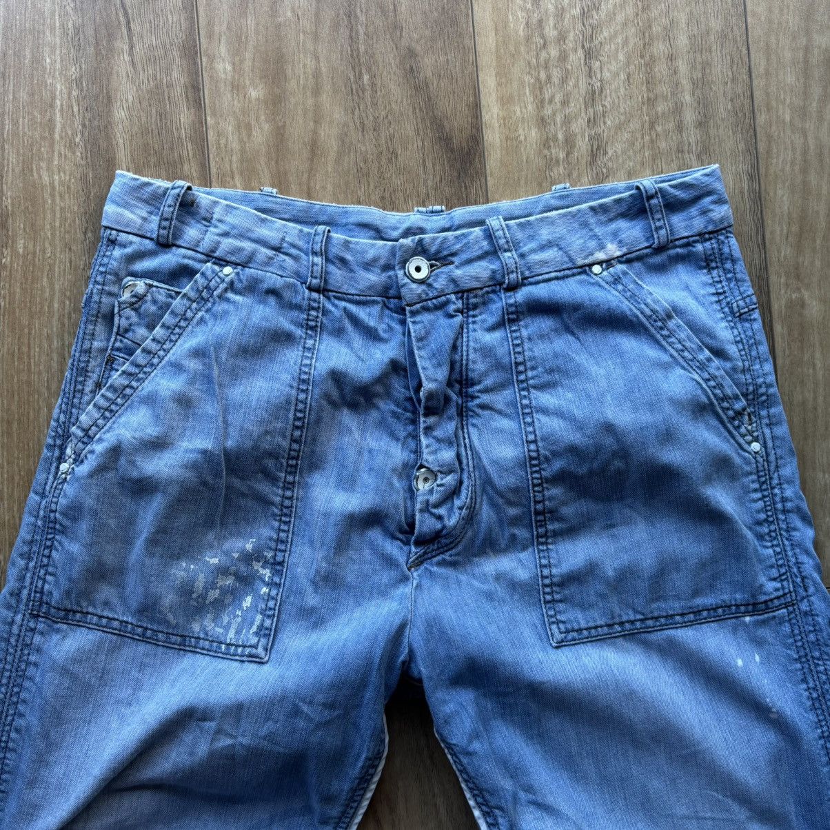 Diesel Sick Vintage Distressed Diesel Baggy Jeans 🚀 Size US 34 / EU 50 - 3 Thumbnail
