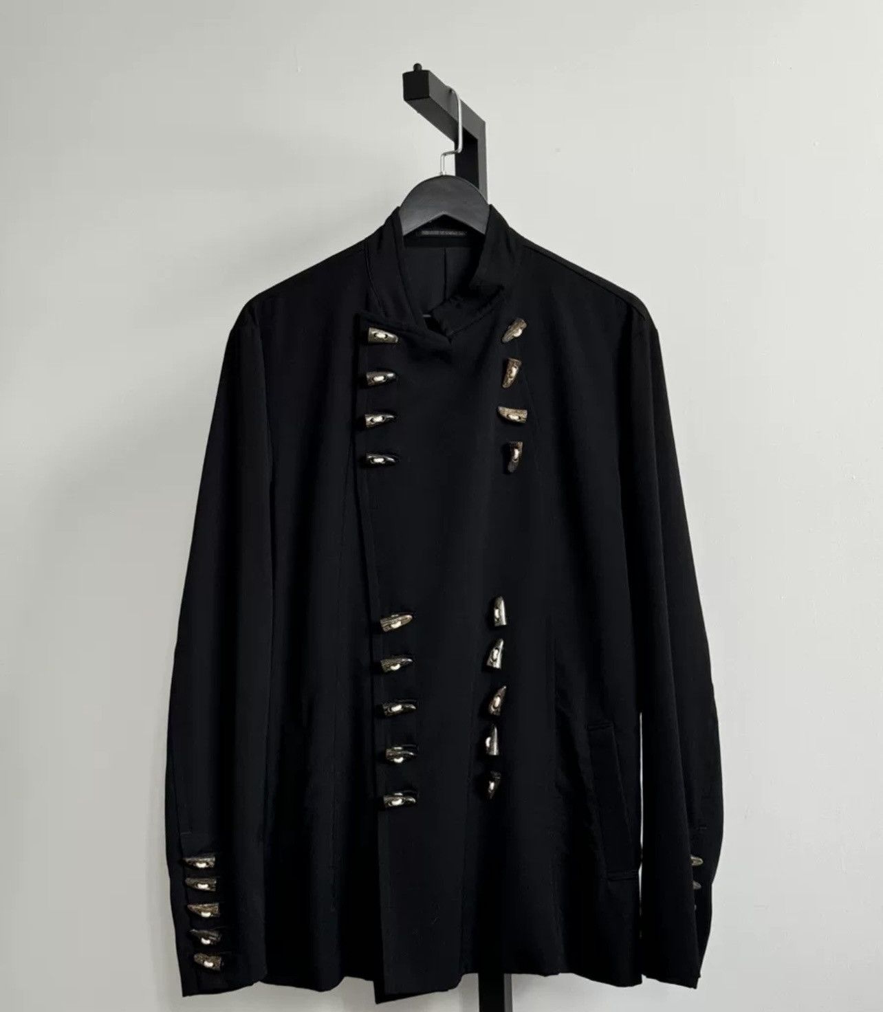 Yohji Yamamoto Yohji Yamamoto 12aw Horn Buckle Coat-3 Size US L / EU 52-54 / 3 - 1 Thumbnail