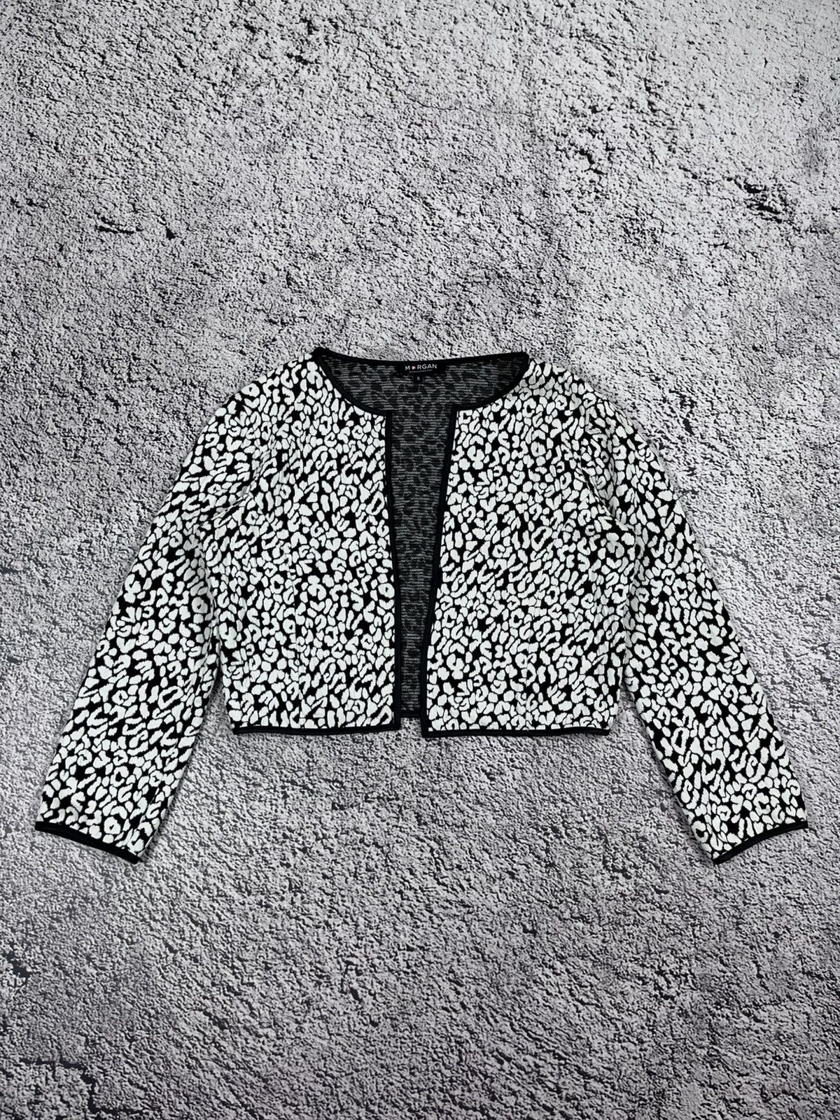 Morgan De Toi Vintage Morgan De Toi Animal Pattern Dot cardigan luxury Size S / US 4 / IT 40 - 1 Thumbnail