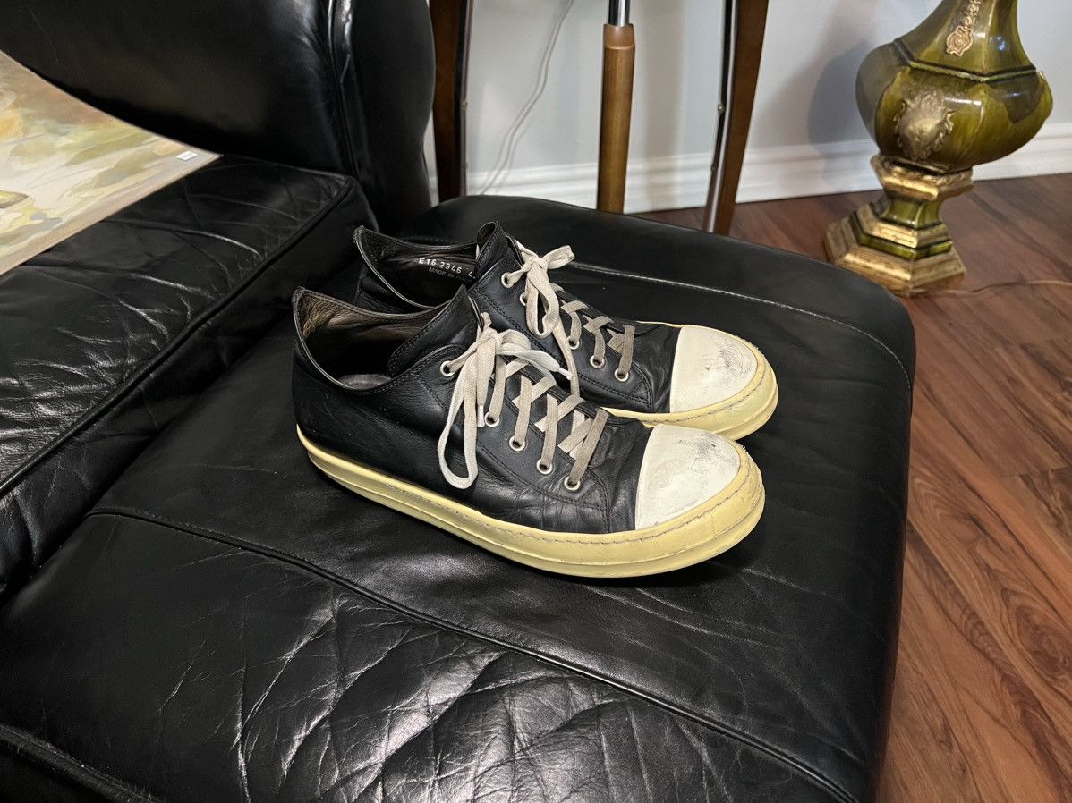 Rick Owens Rick Owens Ramones Low Size US 9 / EU 42 - 1 Thumbnail