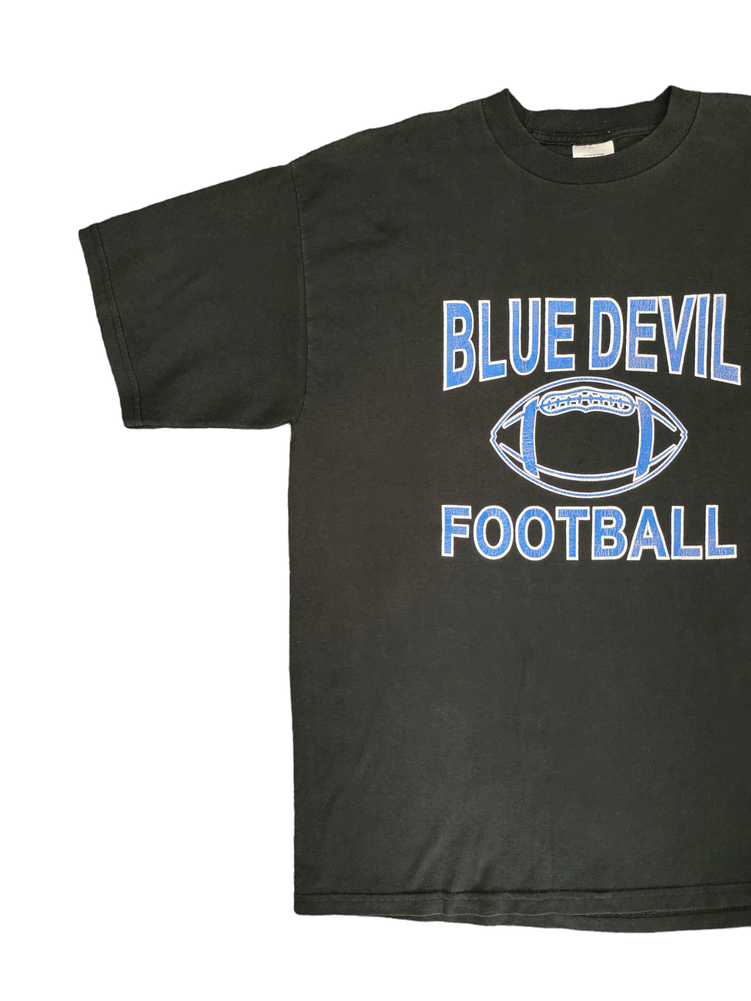 Vintage Vintage 00's Blue Devil Football T-Shirt Size US XXL / EU 58 / 5 - 5 Thumbnail